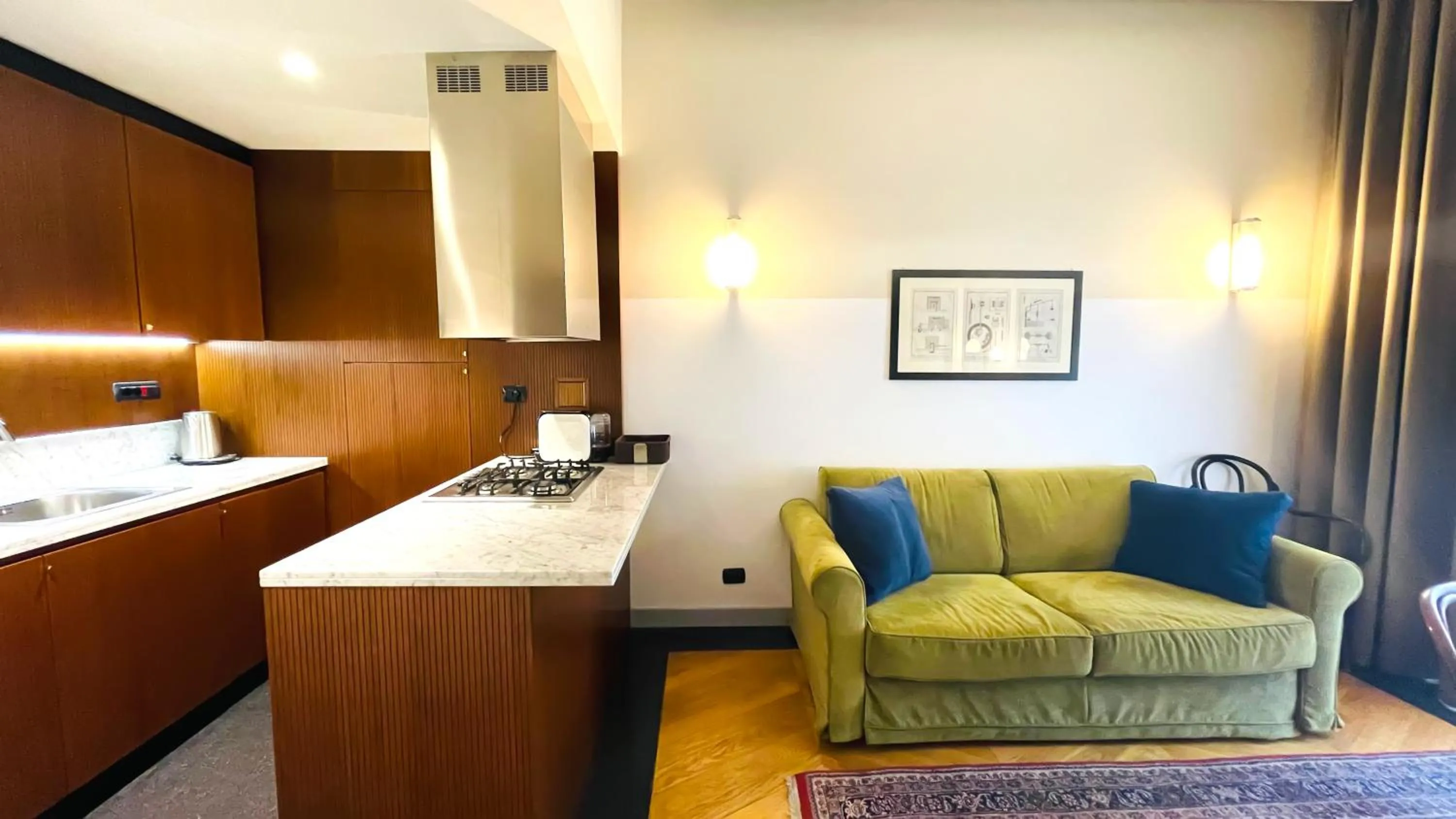 Kitchen or kitchenette in Vino e Oli Residenze