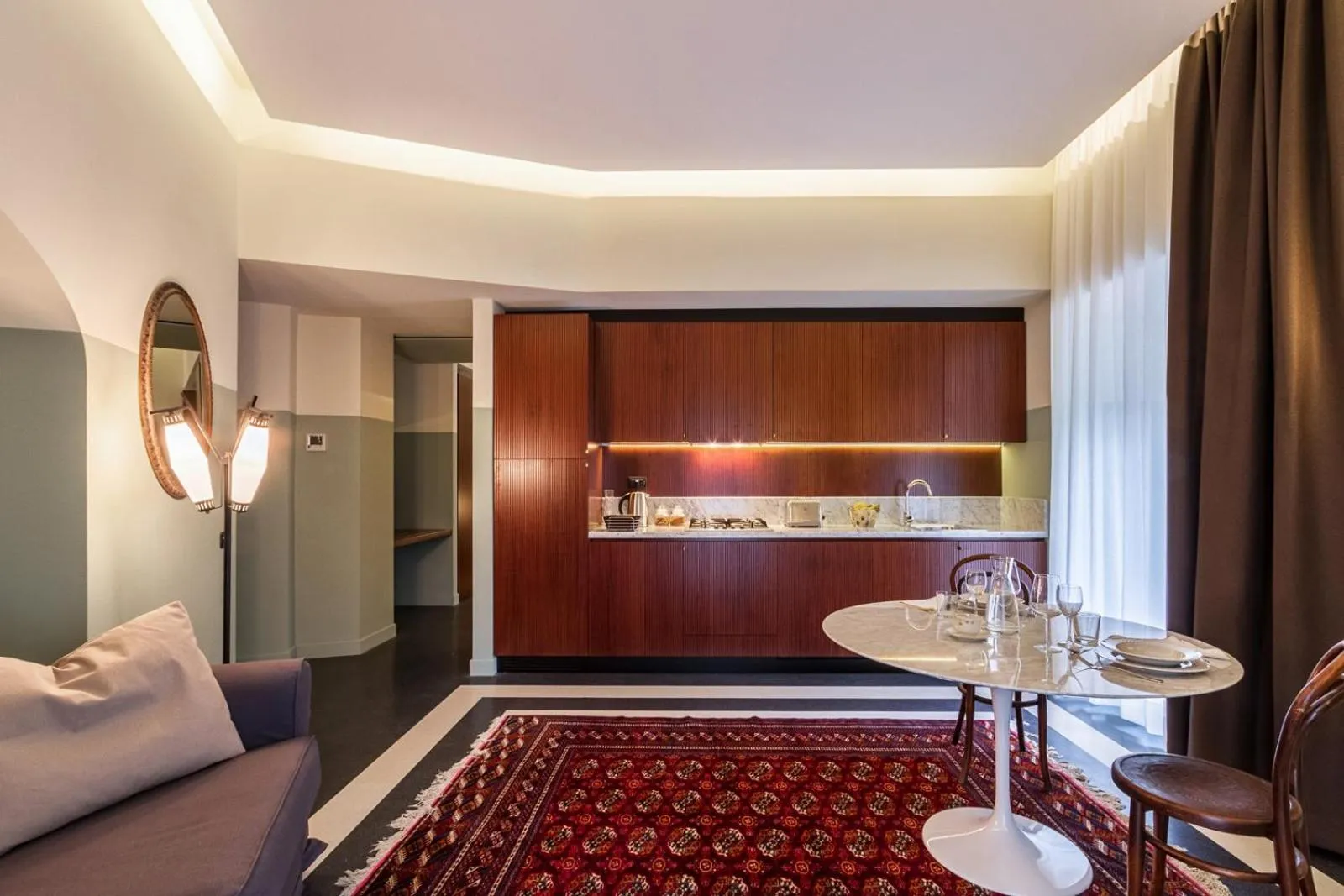 Living room in Vino e Oli Residenze