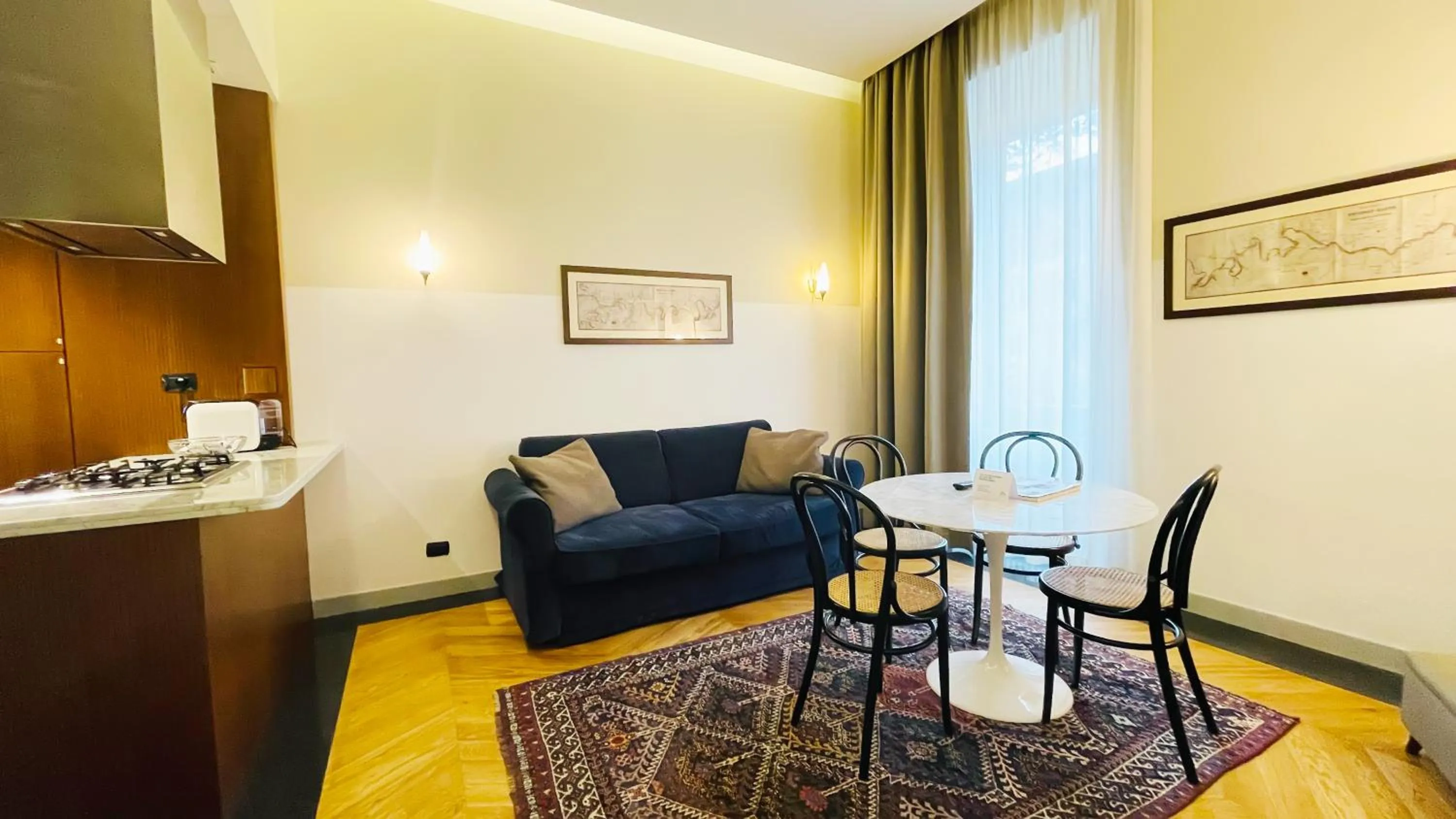 Living room in Vino e Oli Residenze