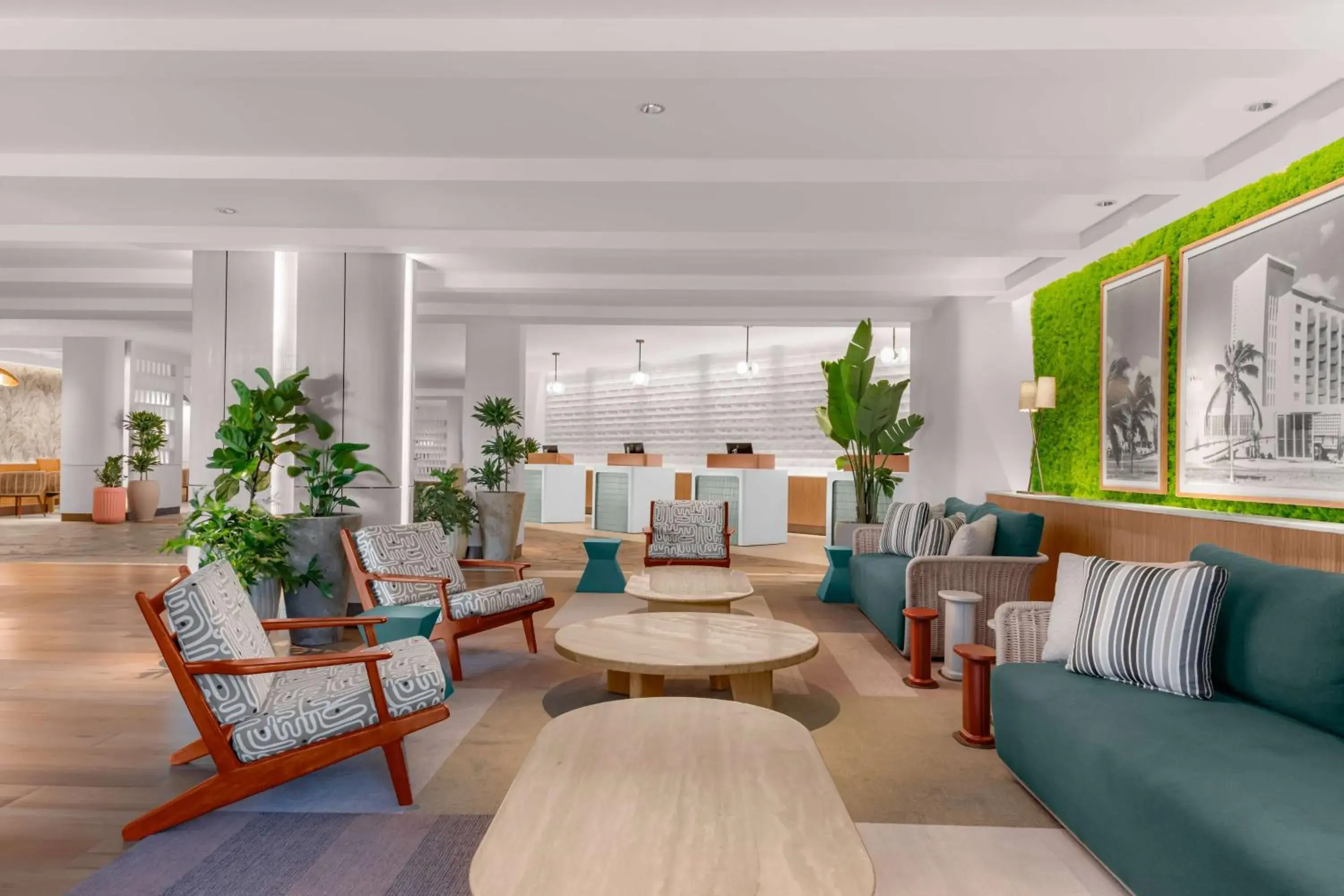 Lobby or reception in Hilton Aruba Caribbean Resort & Casino Lobby or reception in Hilton Aruba Caribbean Resort & Casino