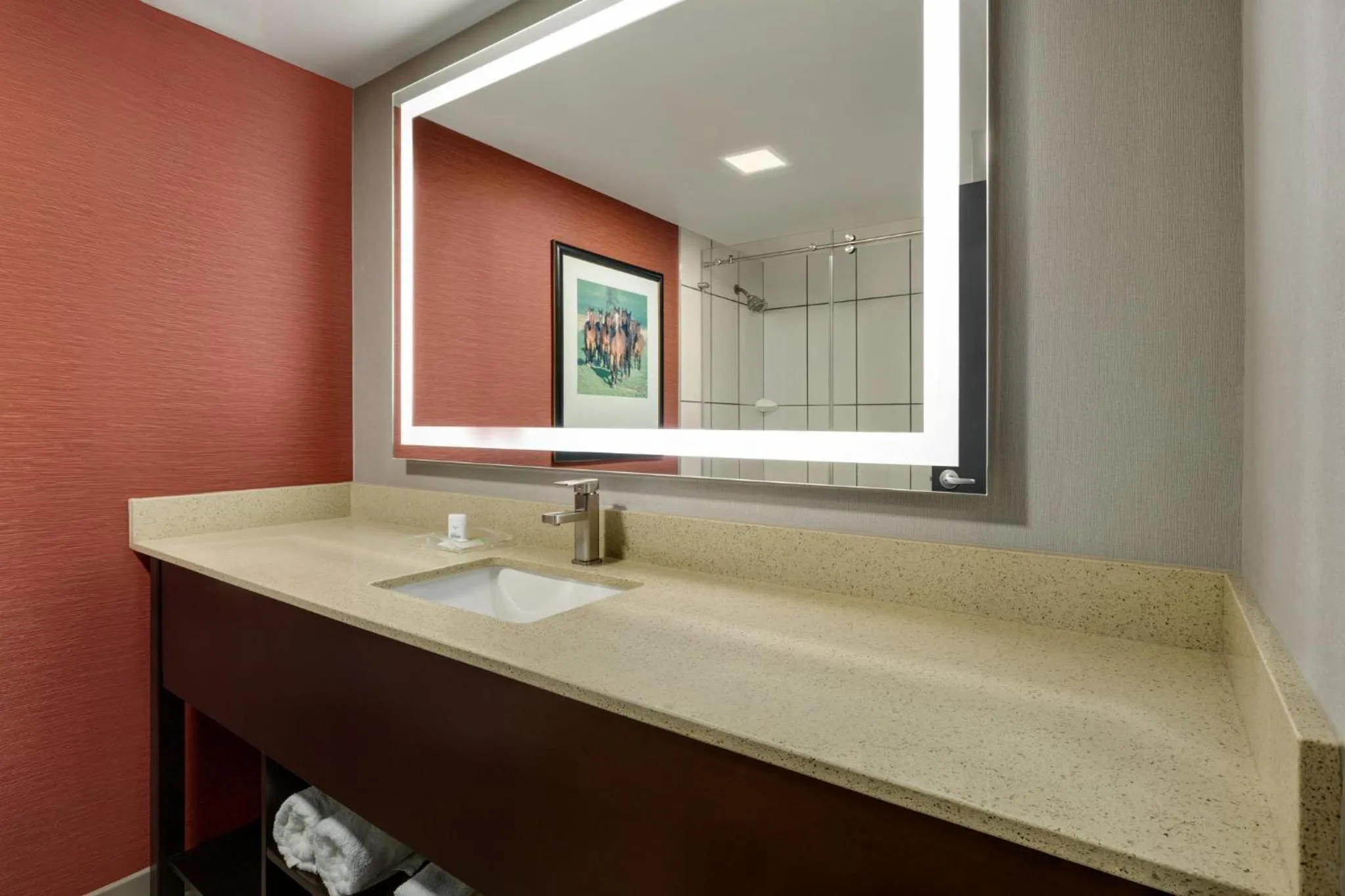 Bathroom in Holiday Inn Louisville East - Hurstbourne by IHG