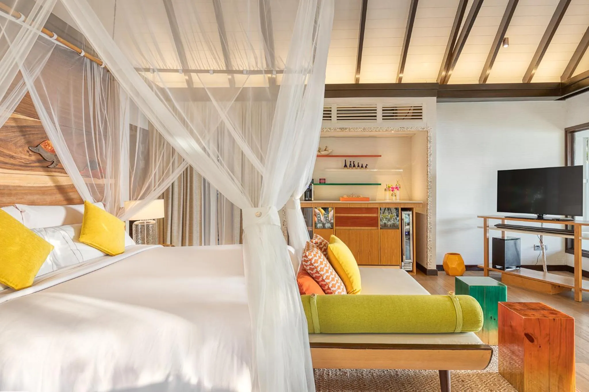 Bed in OZEN LIFE MAADHOO - Luxury All Inclusive with Free Transfers