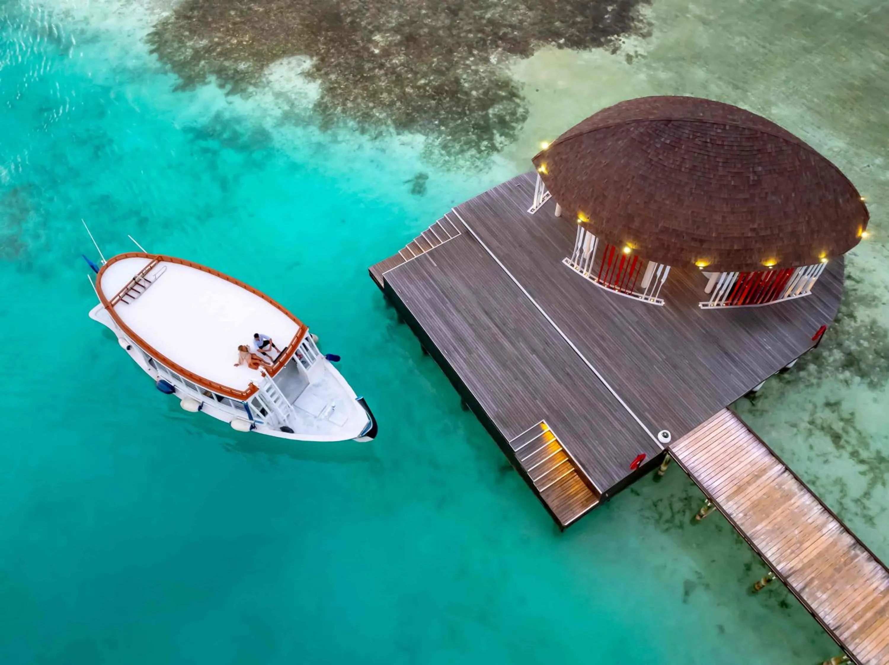 Bird's eye view in OZEN LIFE MAADHOO - Luxury All Inclusive with Free Transfers