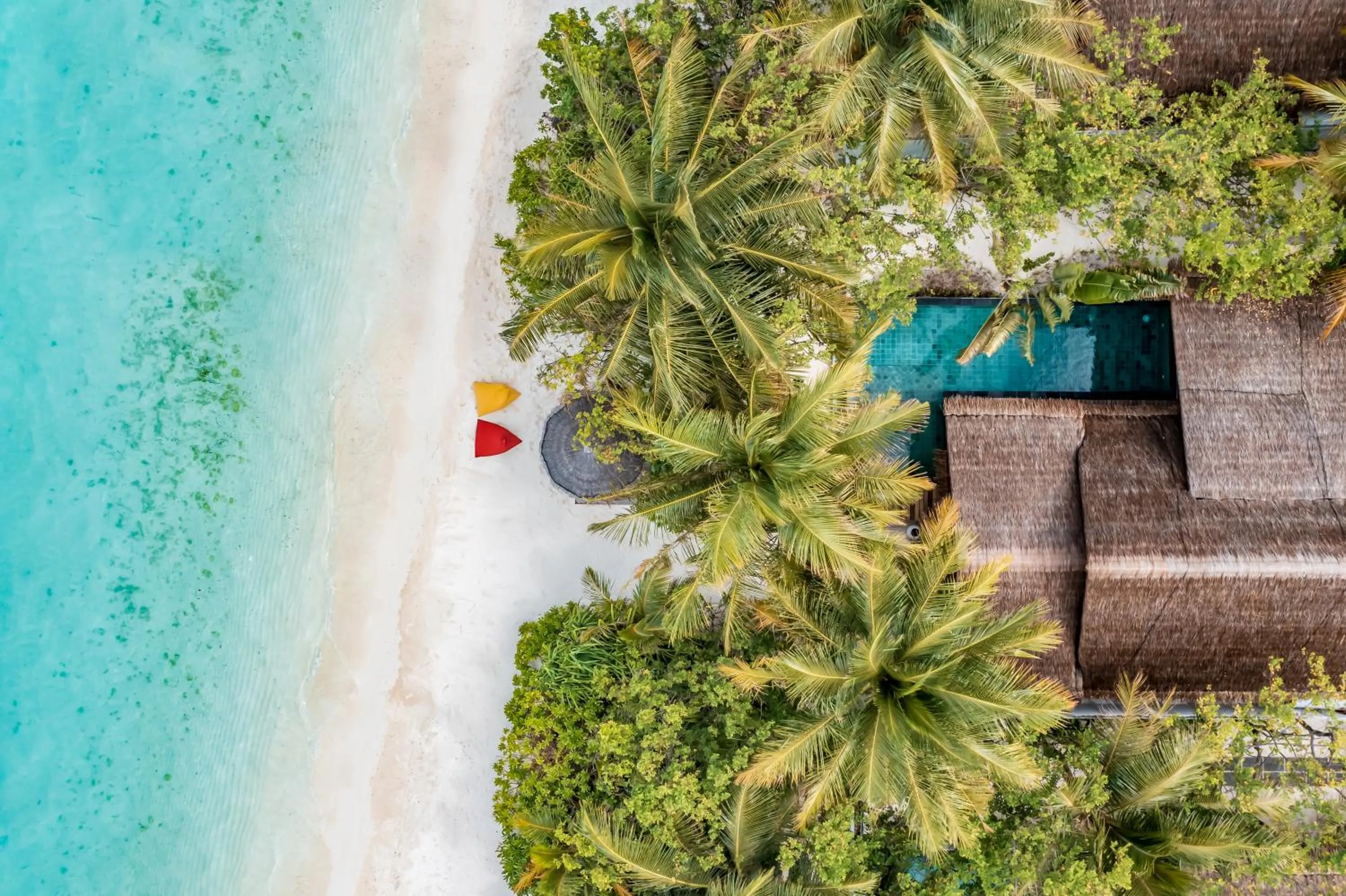 Bird's eye view in OZEN LIFE MAADHOO - Luxury All Inclusive with Free Transfers
