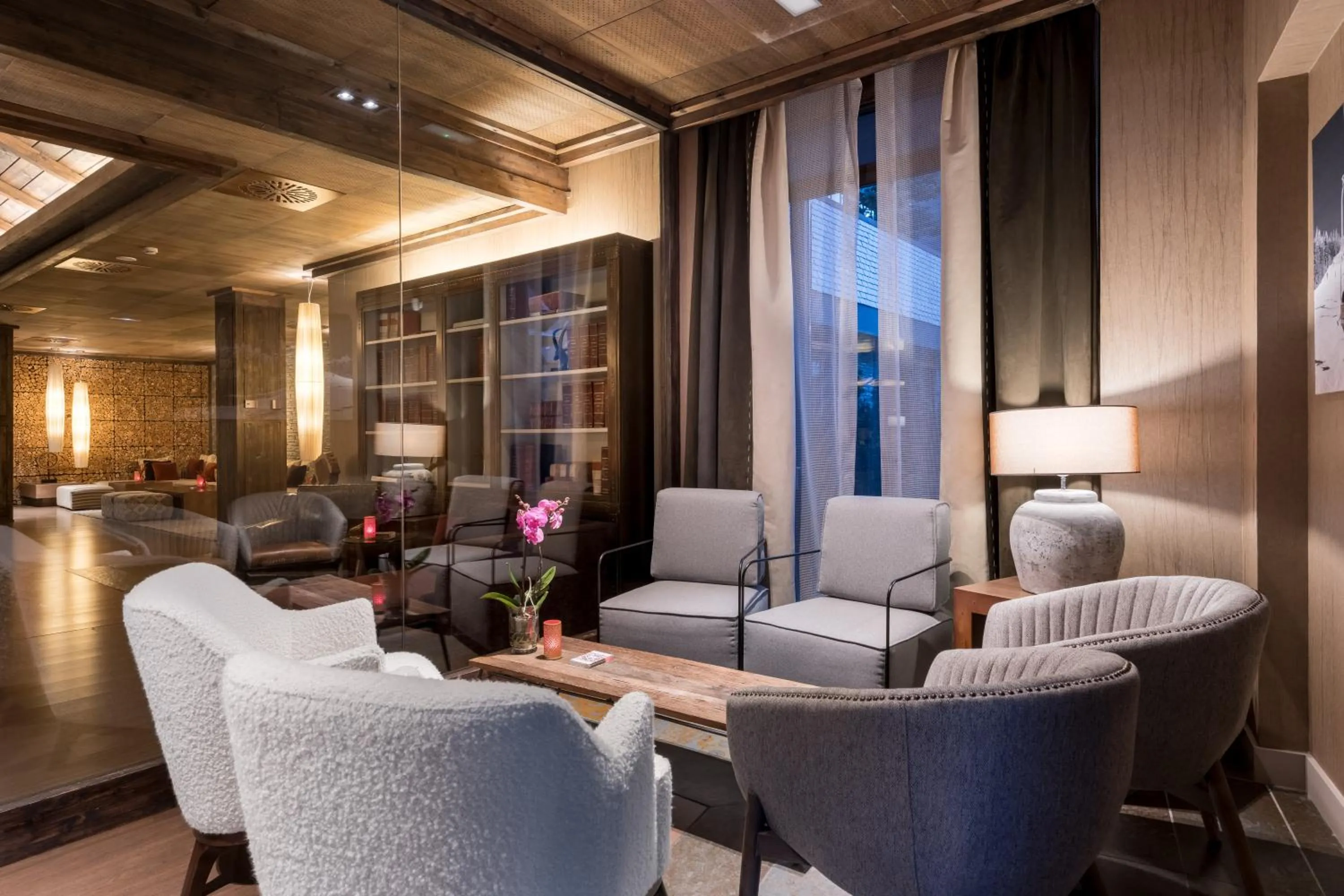 Living room in Hotel Val de Neu G.L.