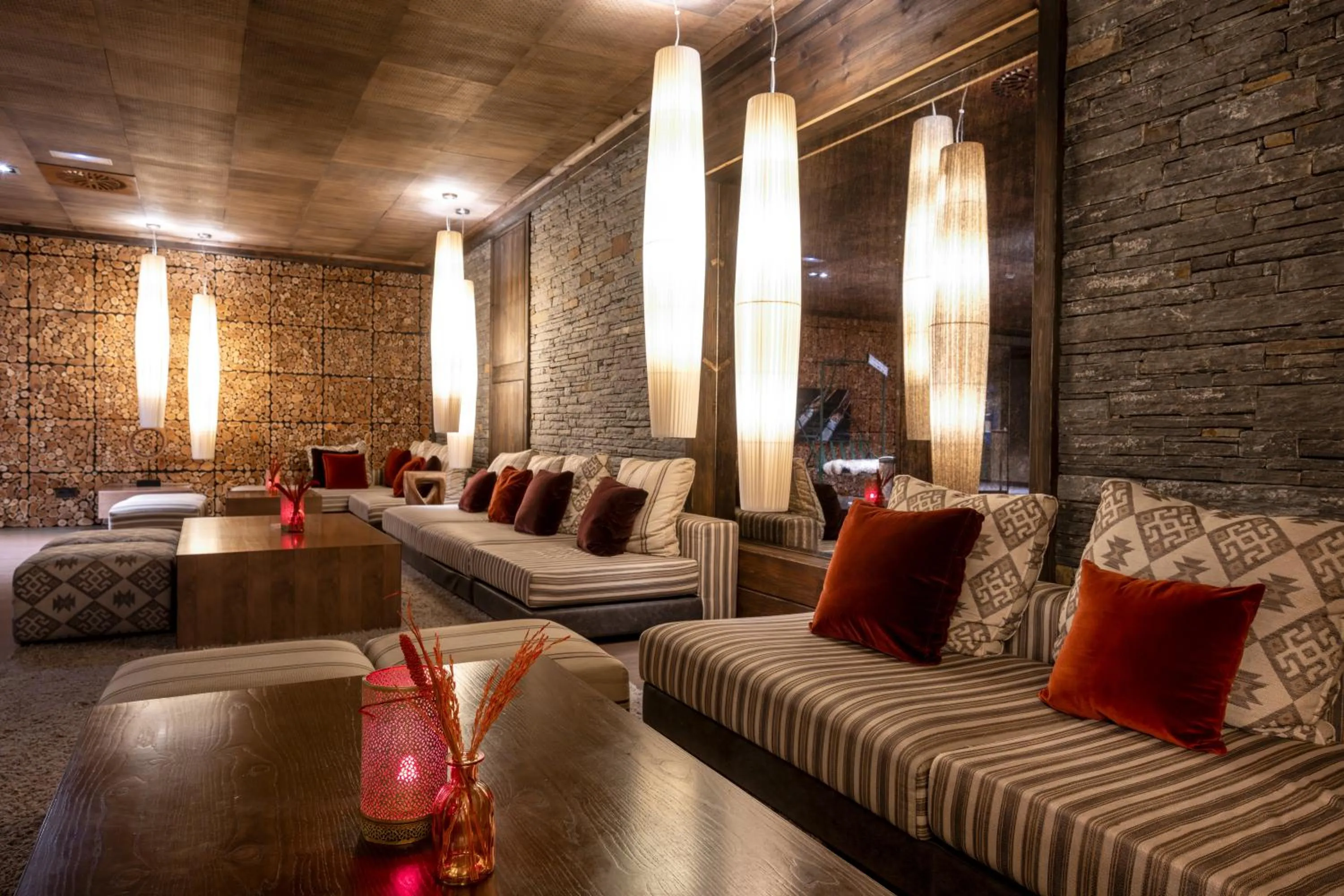 Living room in Hotel Val de Neu G.L.