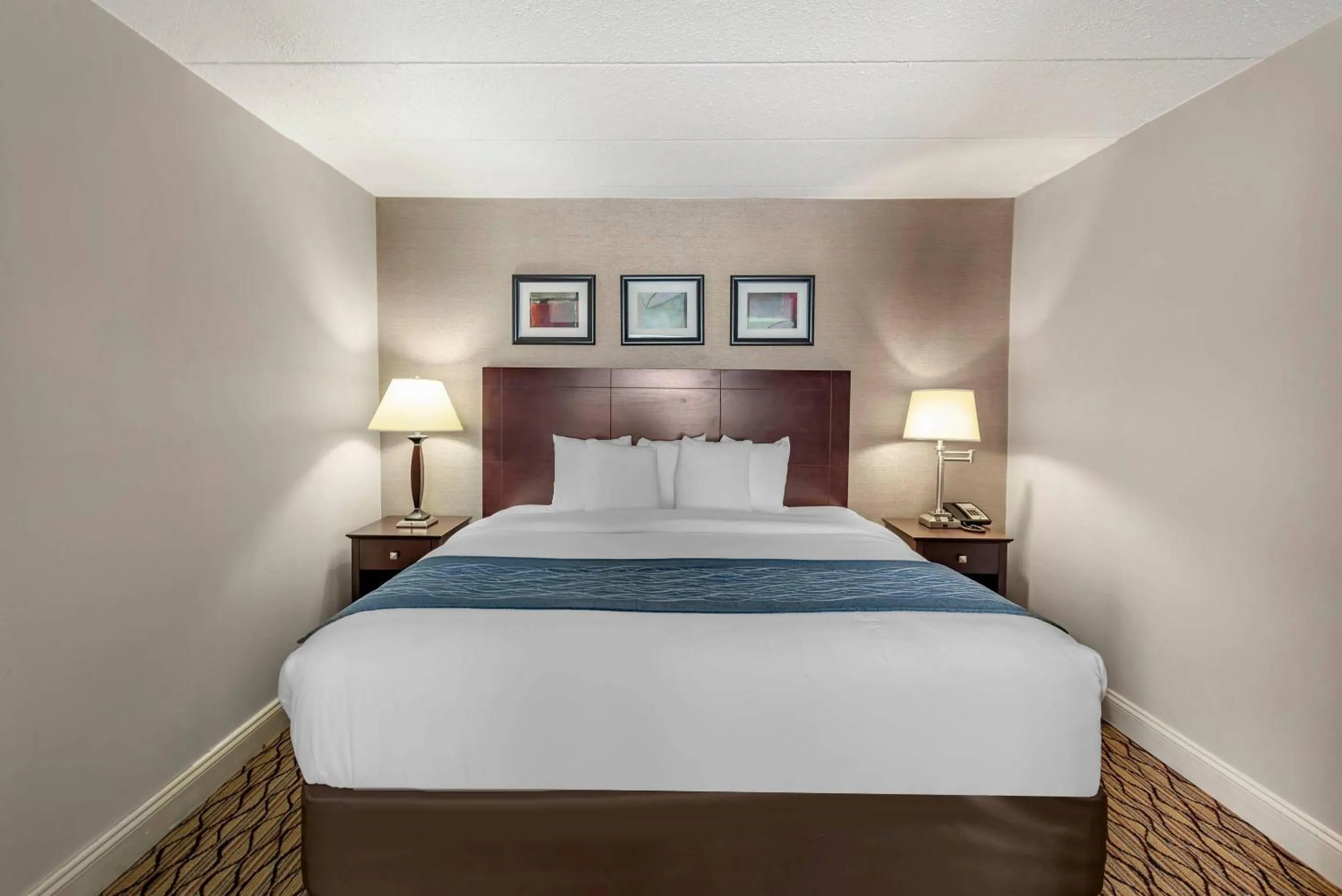 Bedroom, Bed in Comfort Inn & Suites Glen Mills - West Chester