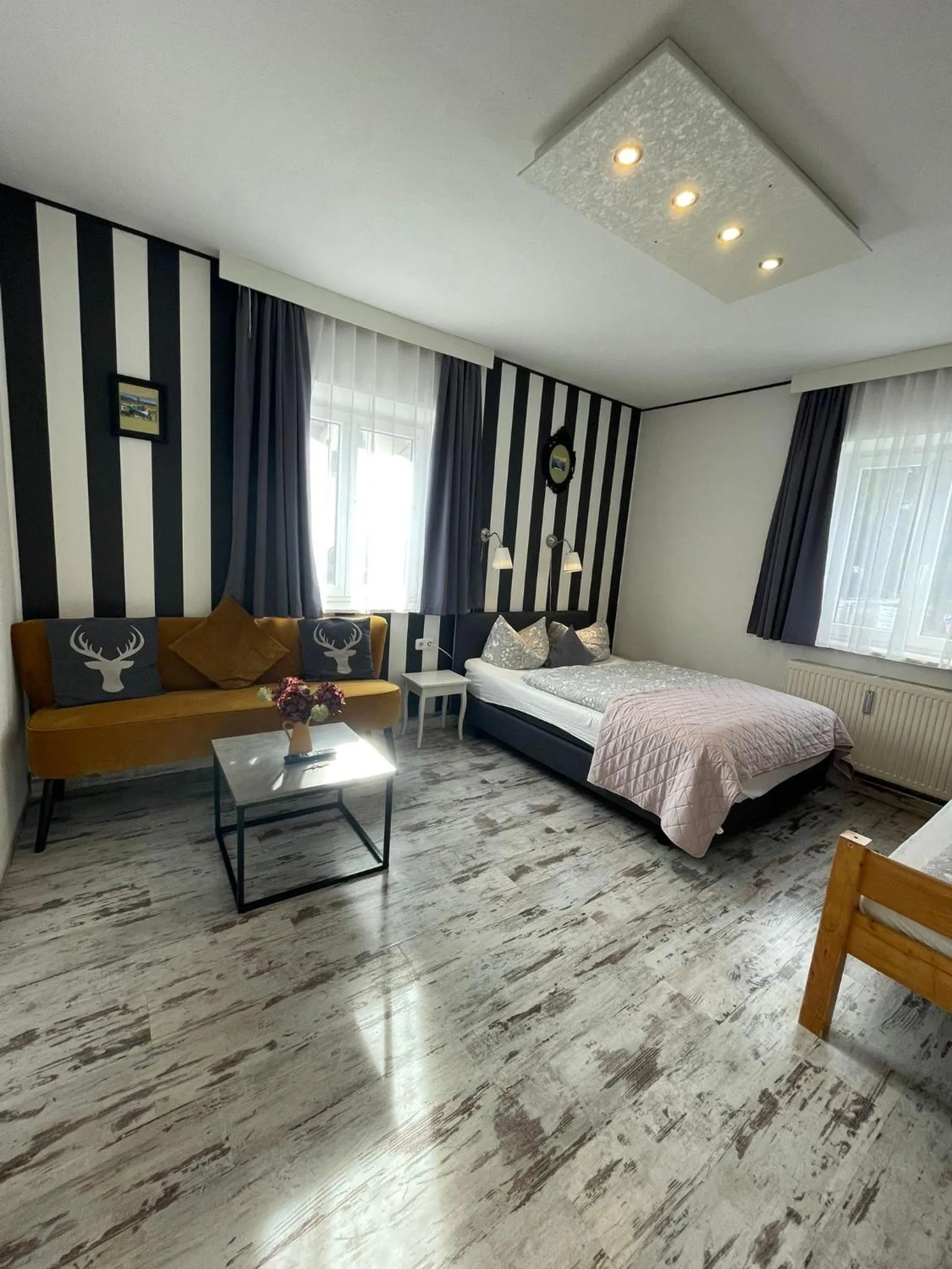 Bed in LA Boutique House