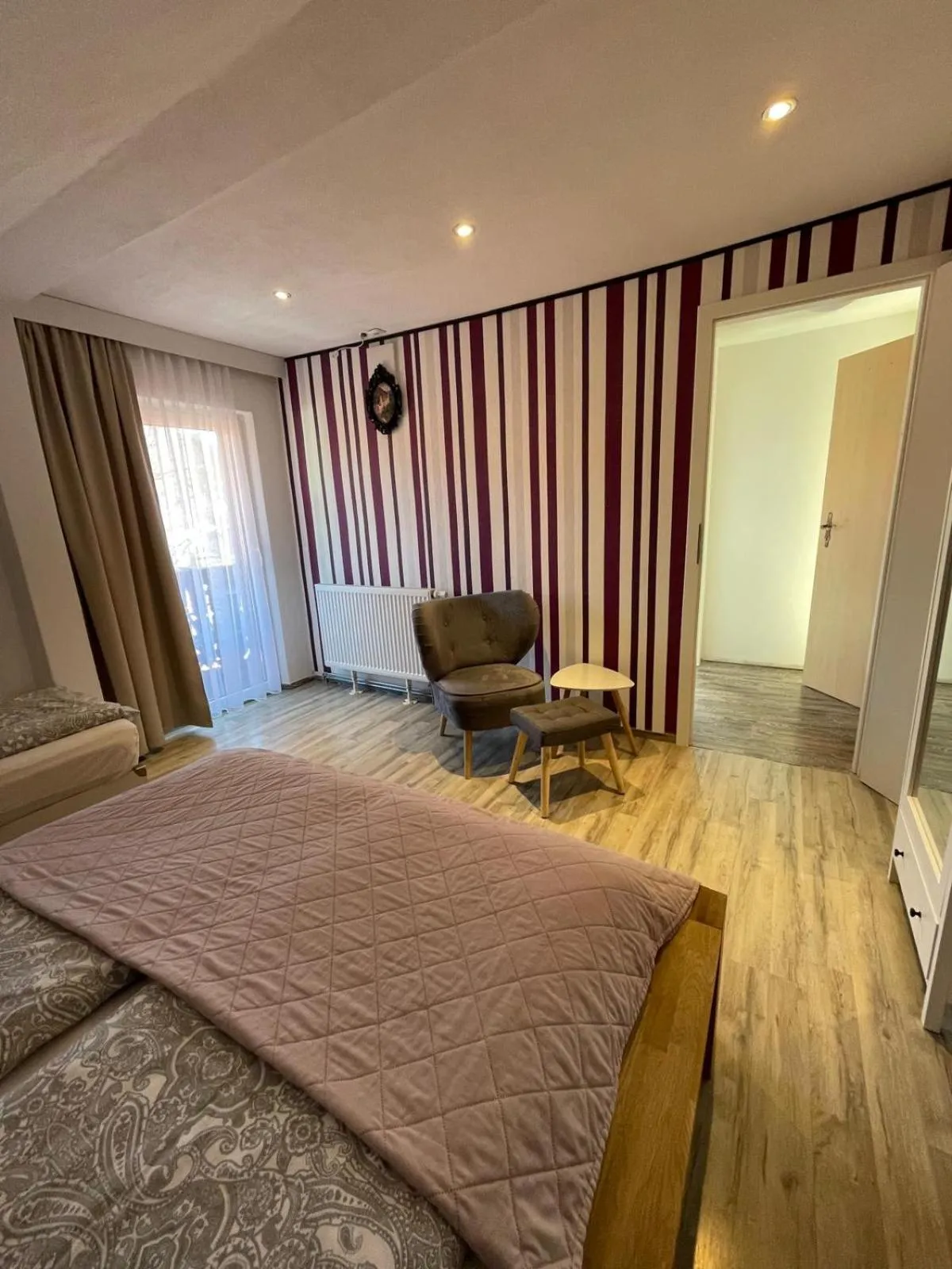 Photo of the whole room, Bed in LA Boutique House