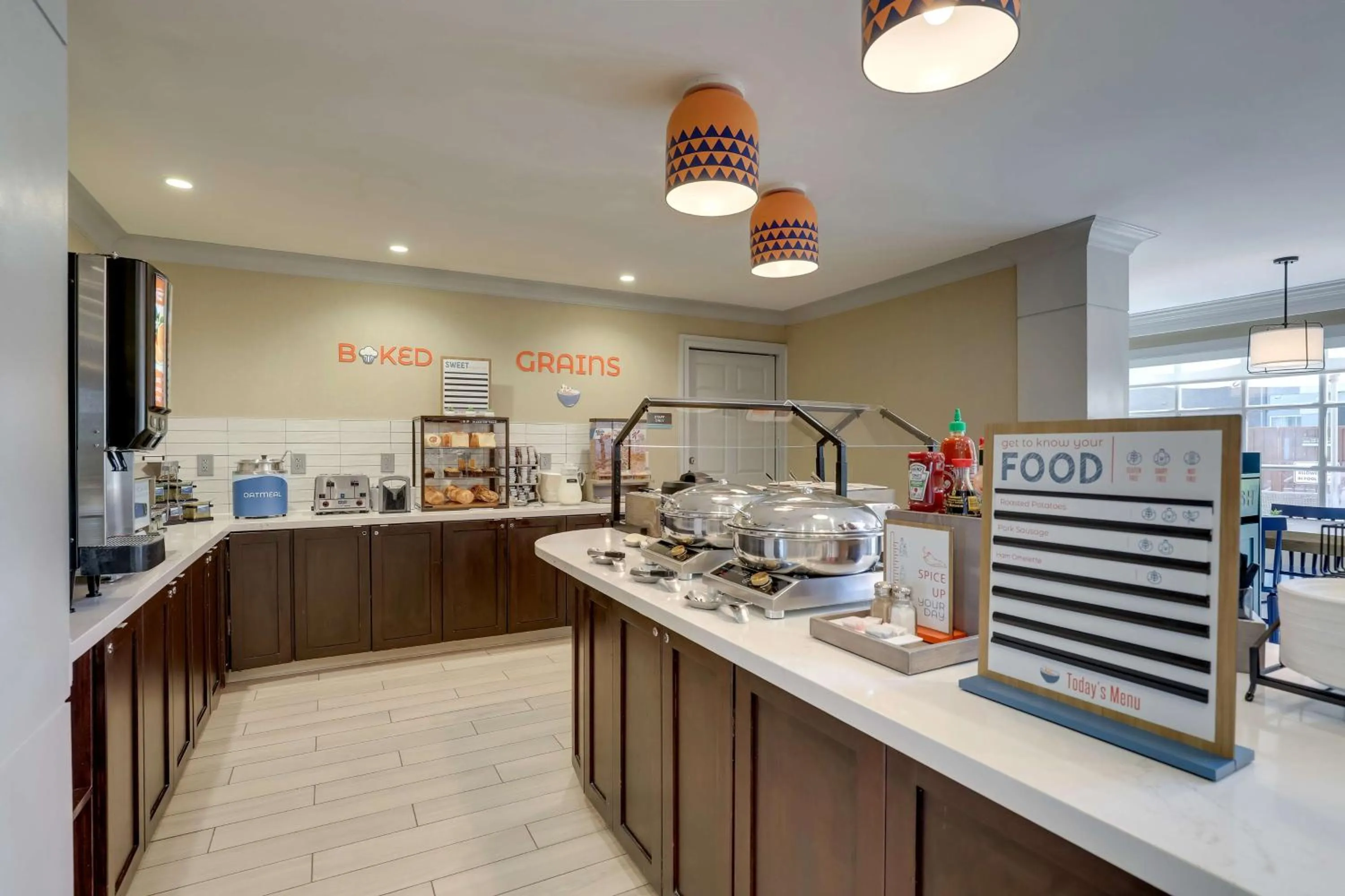 Breakfast in Sonesta ES Suites Sunnyvale