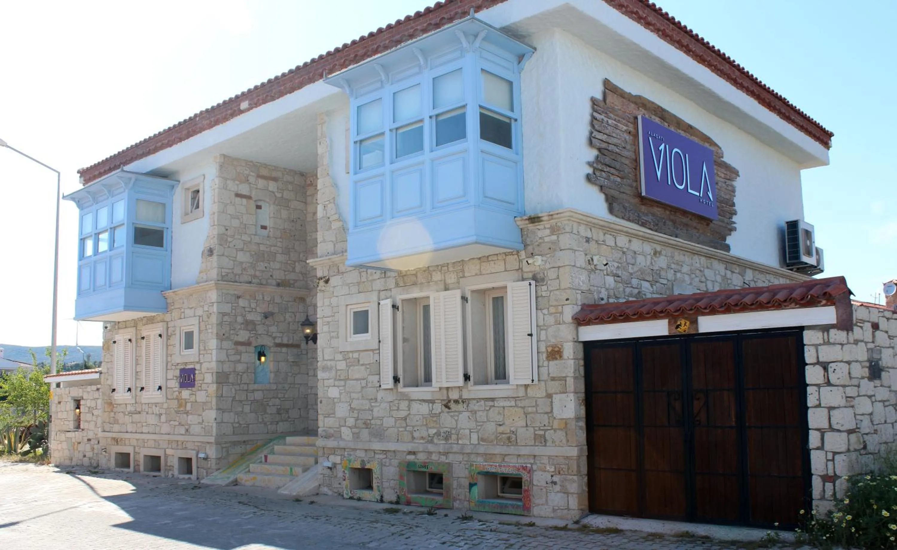 Property building in Alacati Viola Hotel