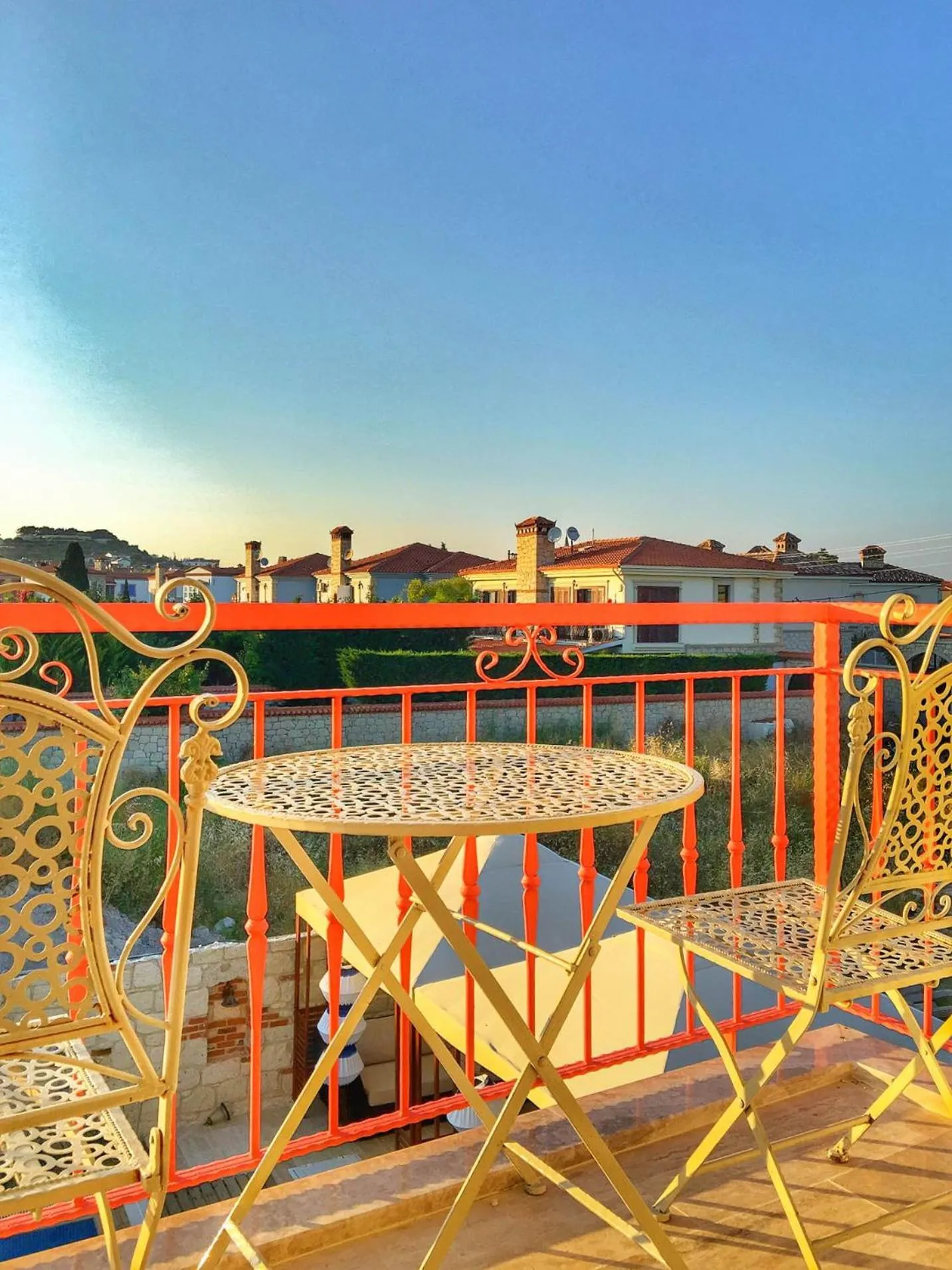 Pool view in Alacati Viola Hotel