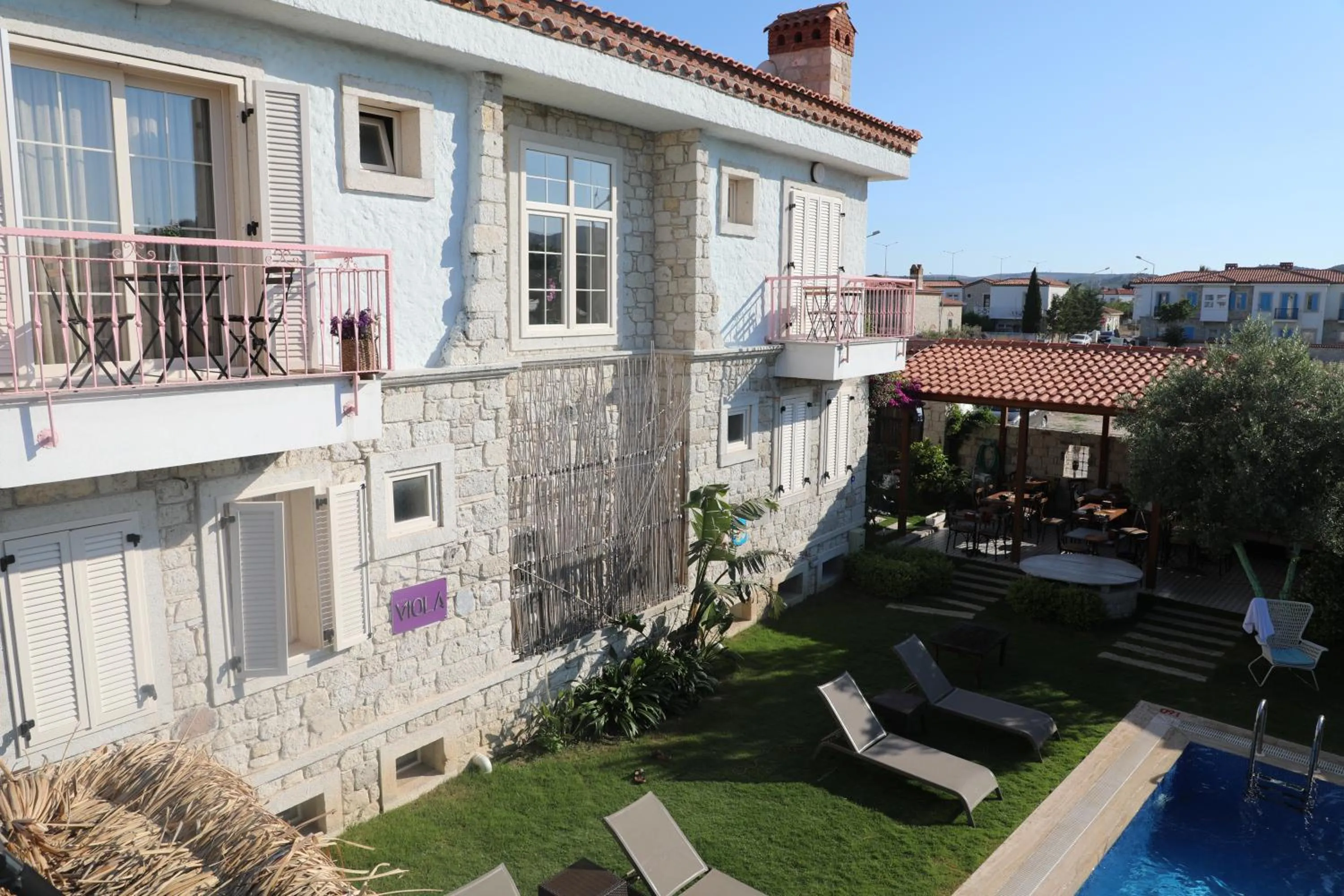 Property building in Alacati Viola Hotel