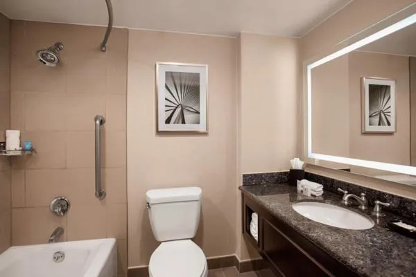 Bathroom in Crowne Plaza Hotel Los Angeles Harbor by IHG
