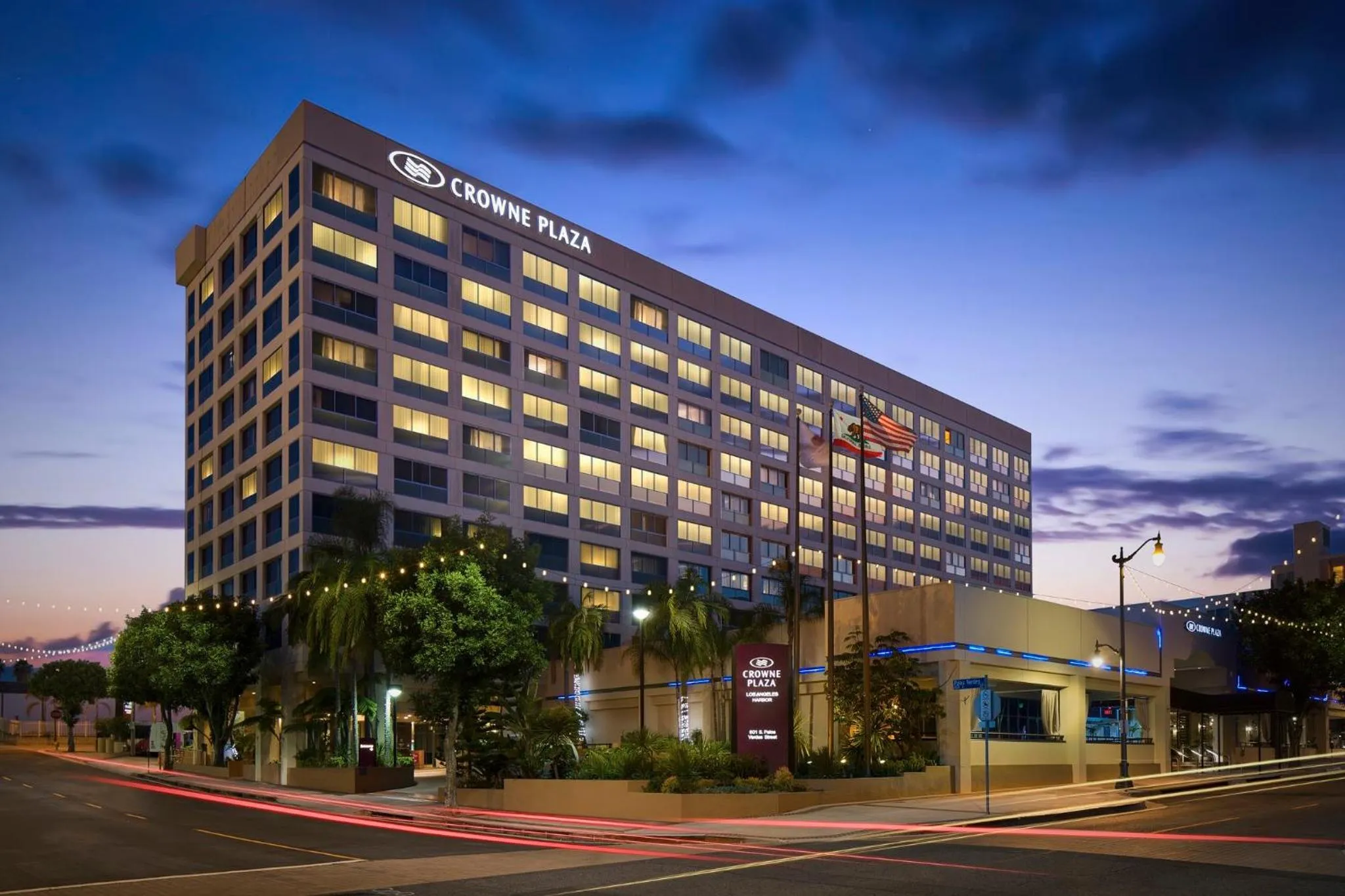 Property building in Crowne Plaza Hotel Los Angeles Harbor by IHG