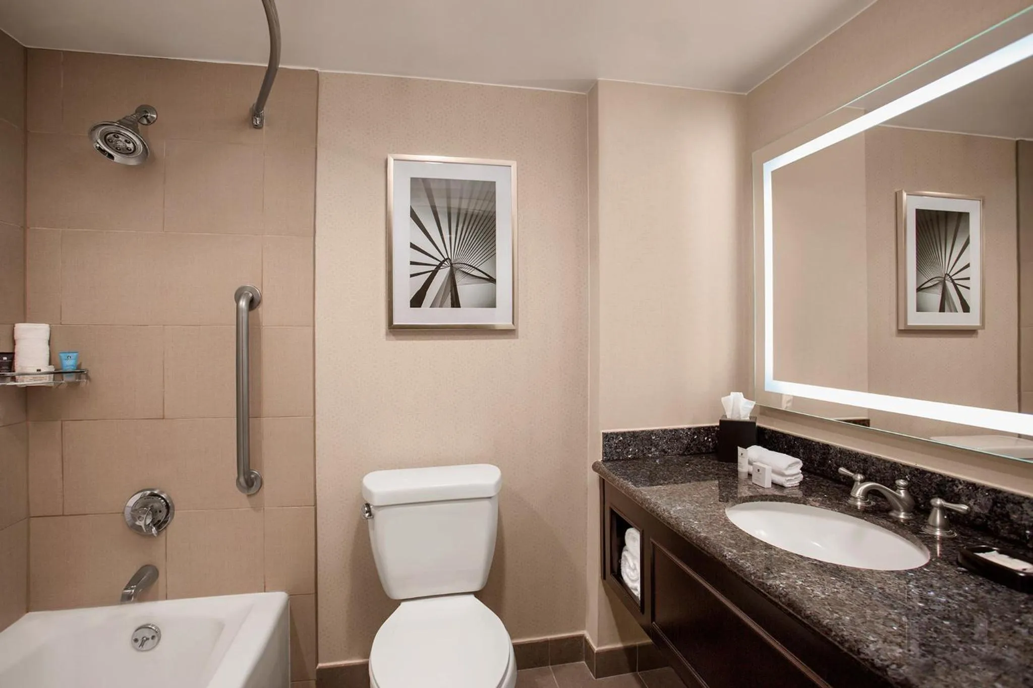 Bathroom in Crowne Plaza Hotel Los Angeles Harbor by IHG