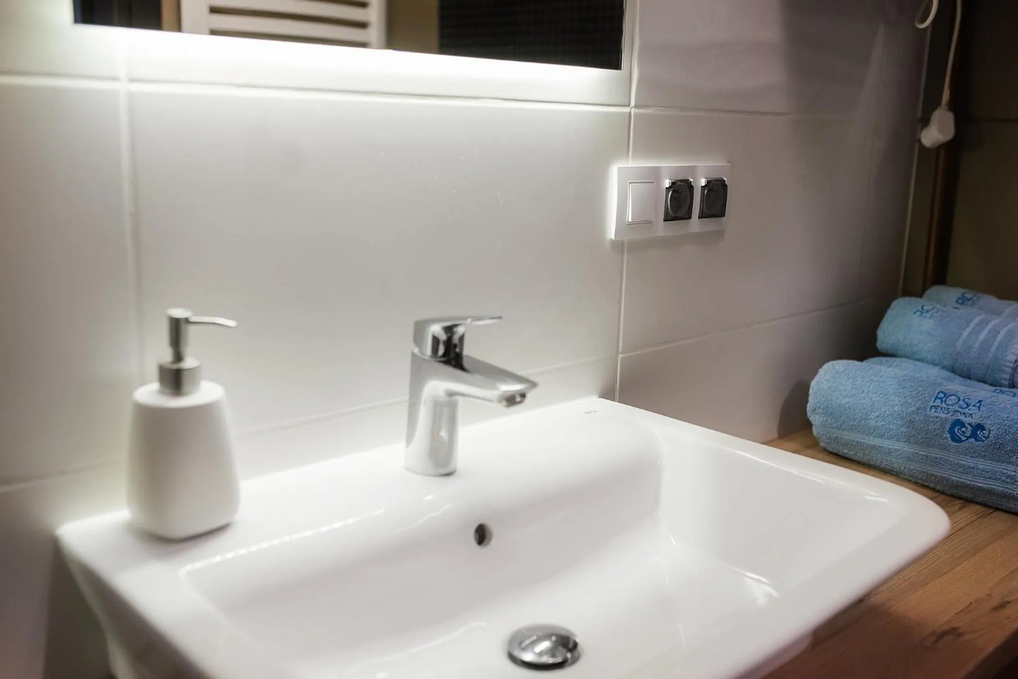 Bathroom in Rosa Apartamenty