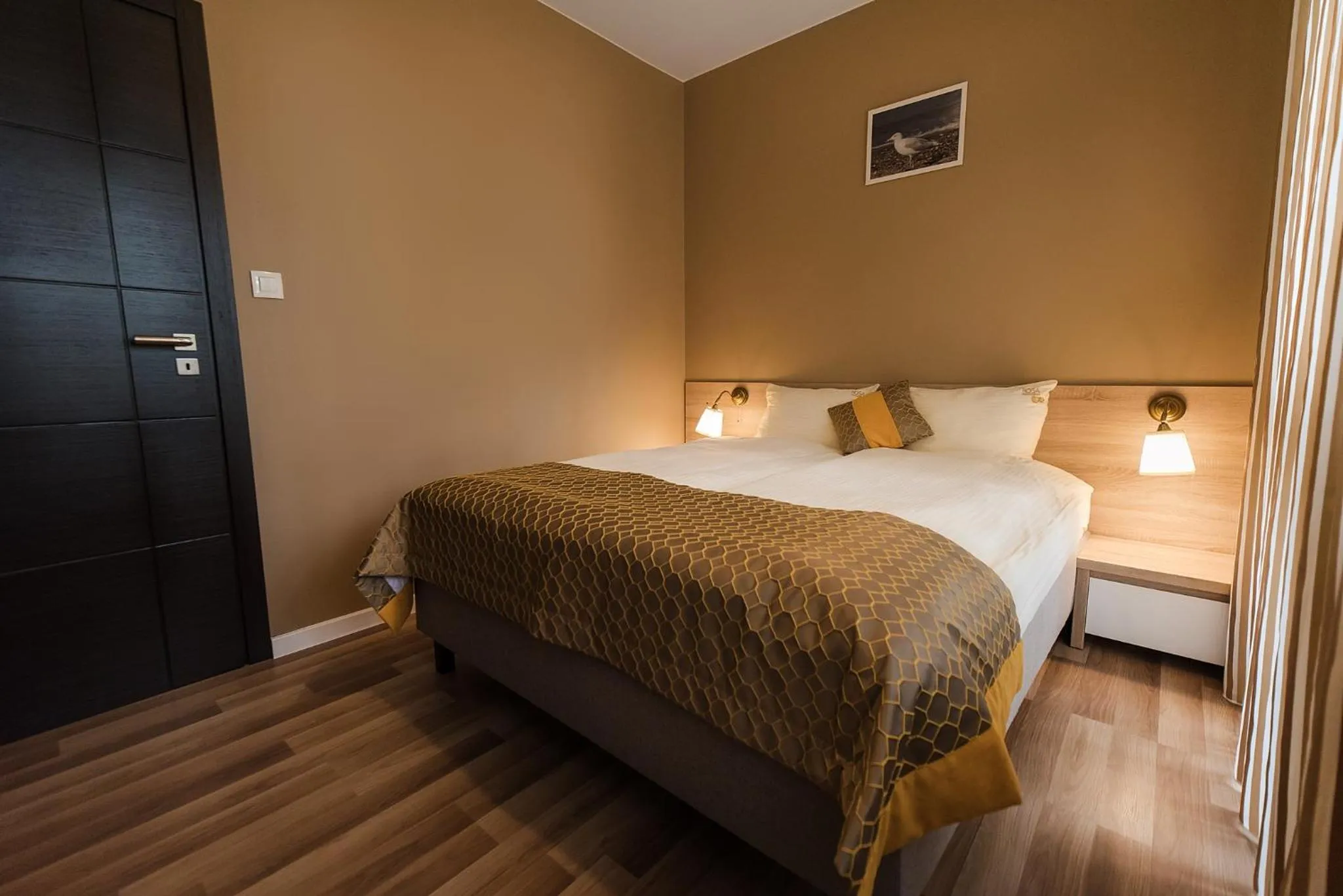 Bed in Rosa Apartamenty