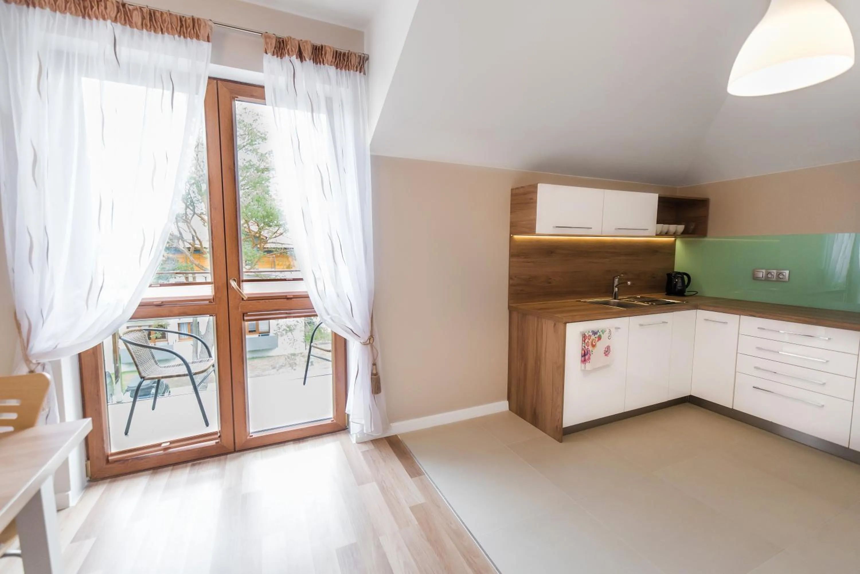 Balcony/Terrace in Rosa Apartamenty