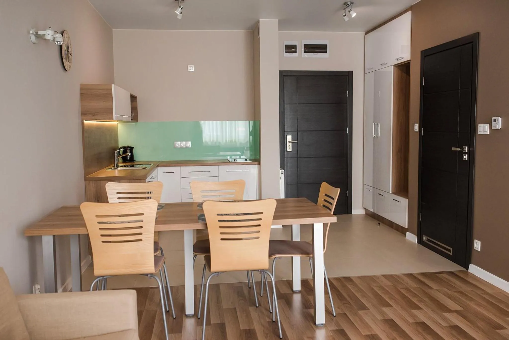 Kitchen or kitchenette in Rosa Apartamenty