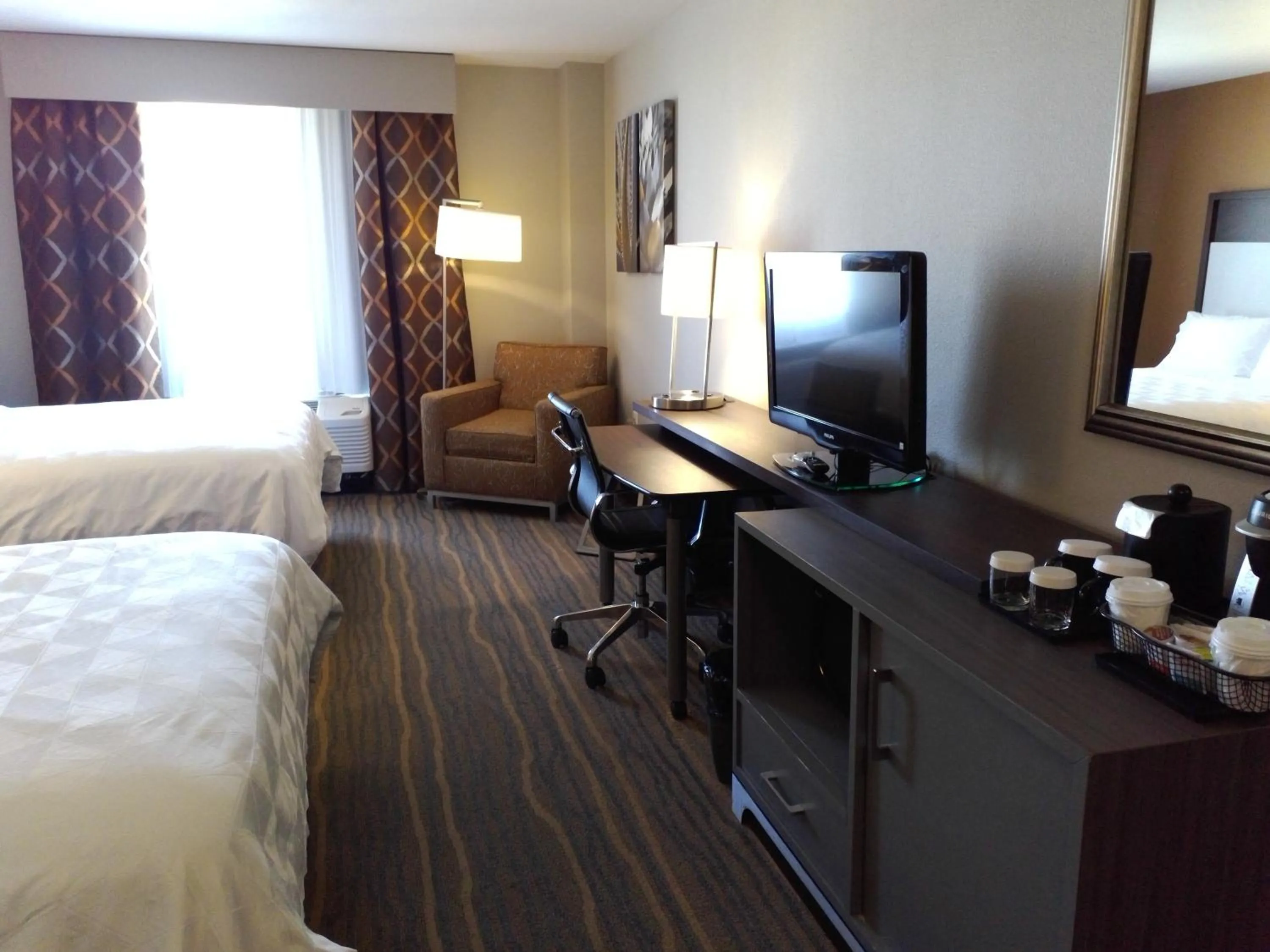 TV and multimedia, Bed in Holiday Inn & Suites Albuquerque-North I-25 by IHG