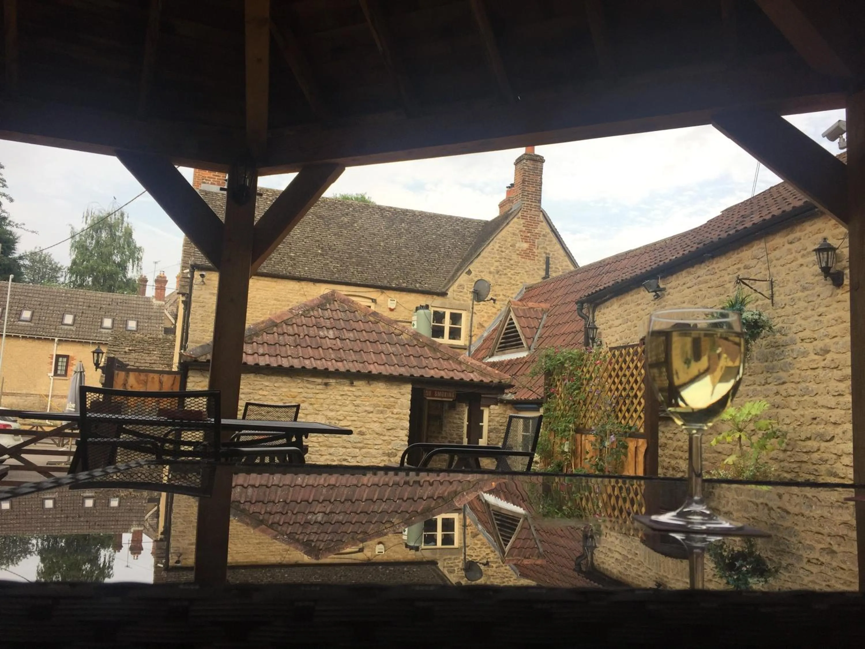 Garden in The Radnor Arms