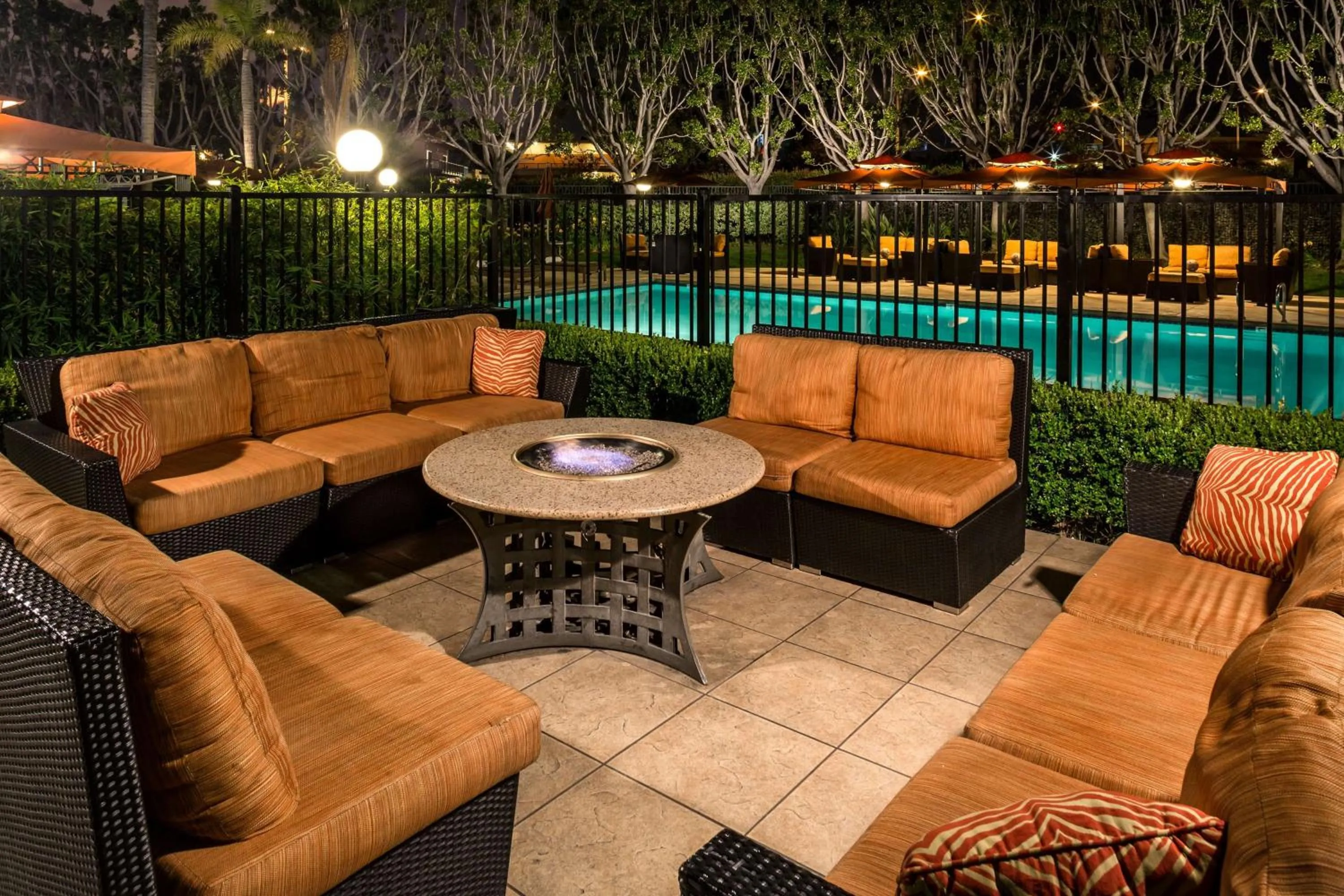 Patio in DoubleTree by Hilton Carson
