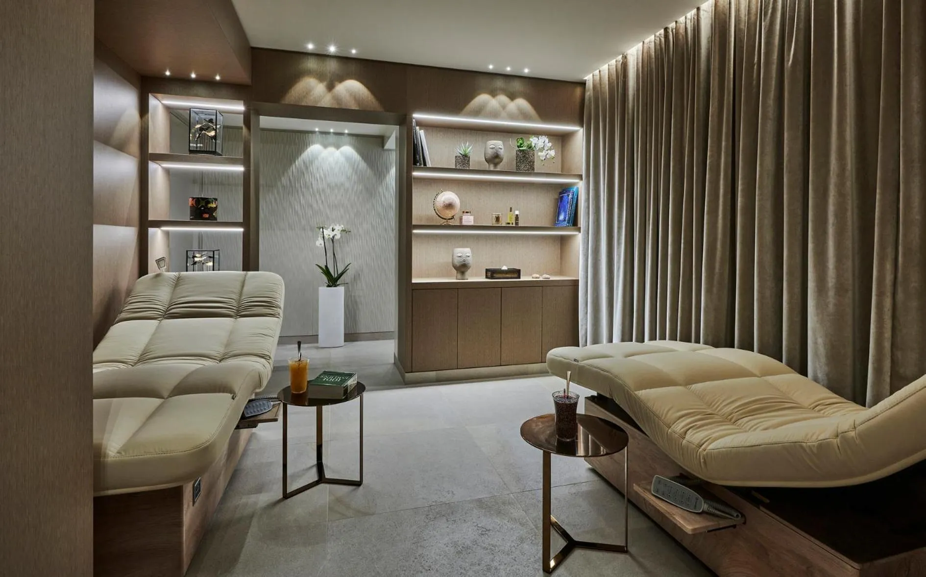 Spa and wellness centre/facilities in La Réserve de Beaulieu