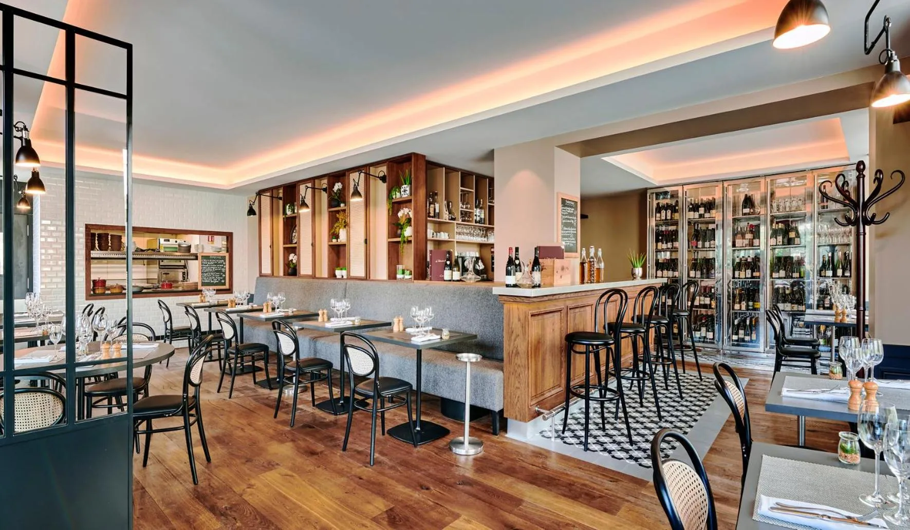 Restaurant/places to eat in La Réserve de Beaulieu