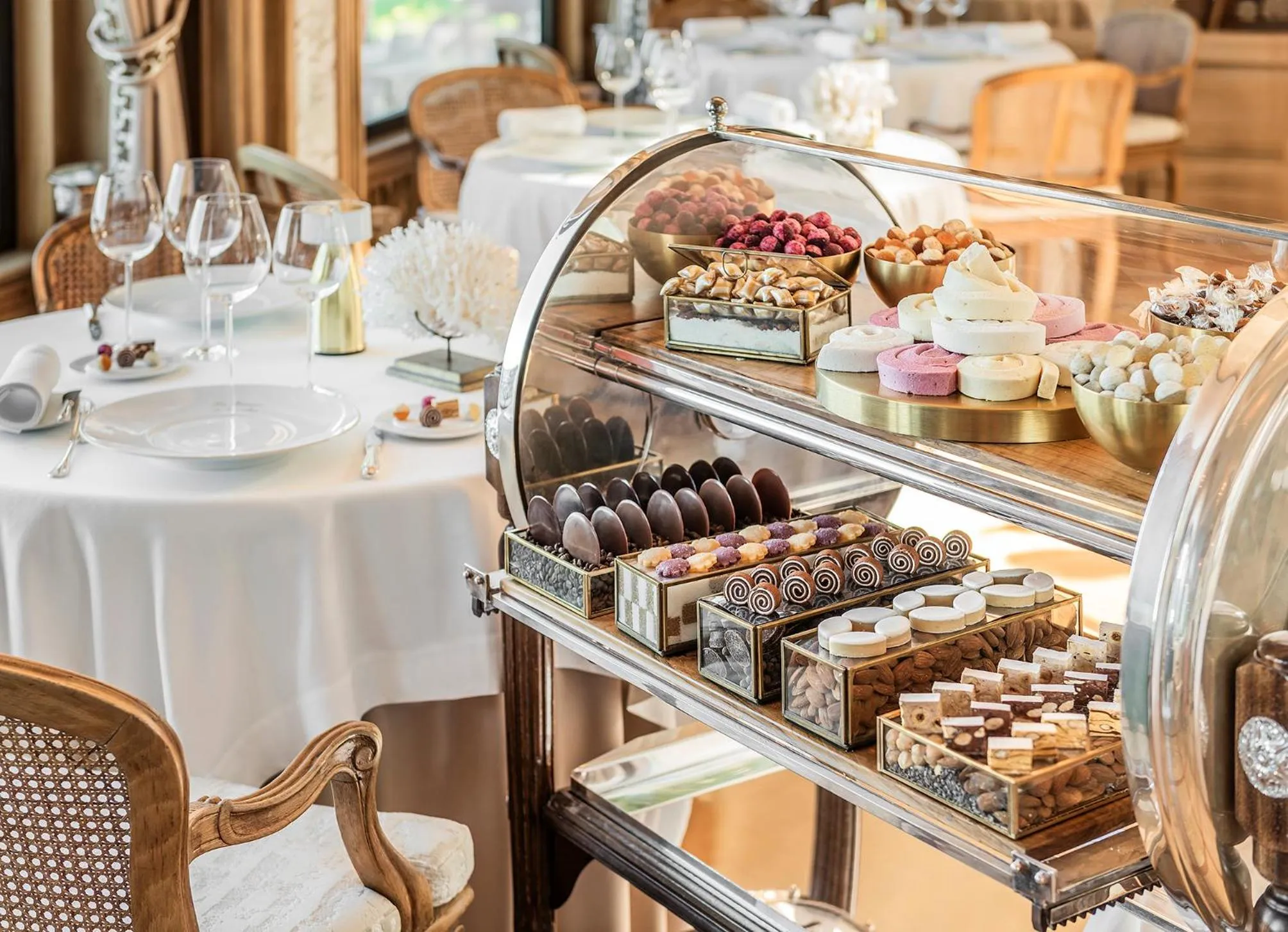 Food and drinks in La Réserve de Beaulieu