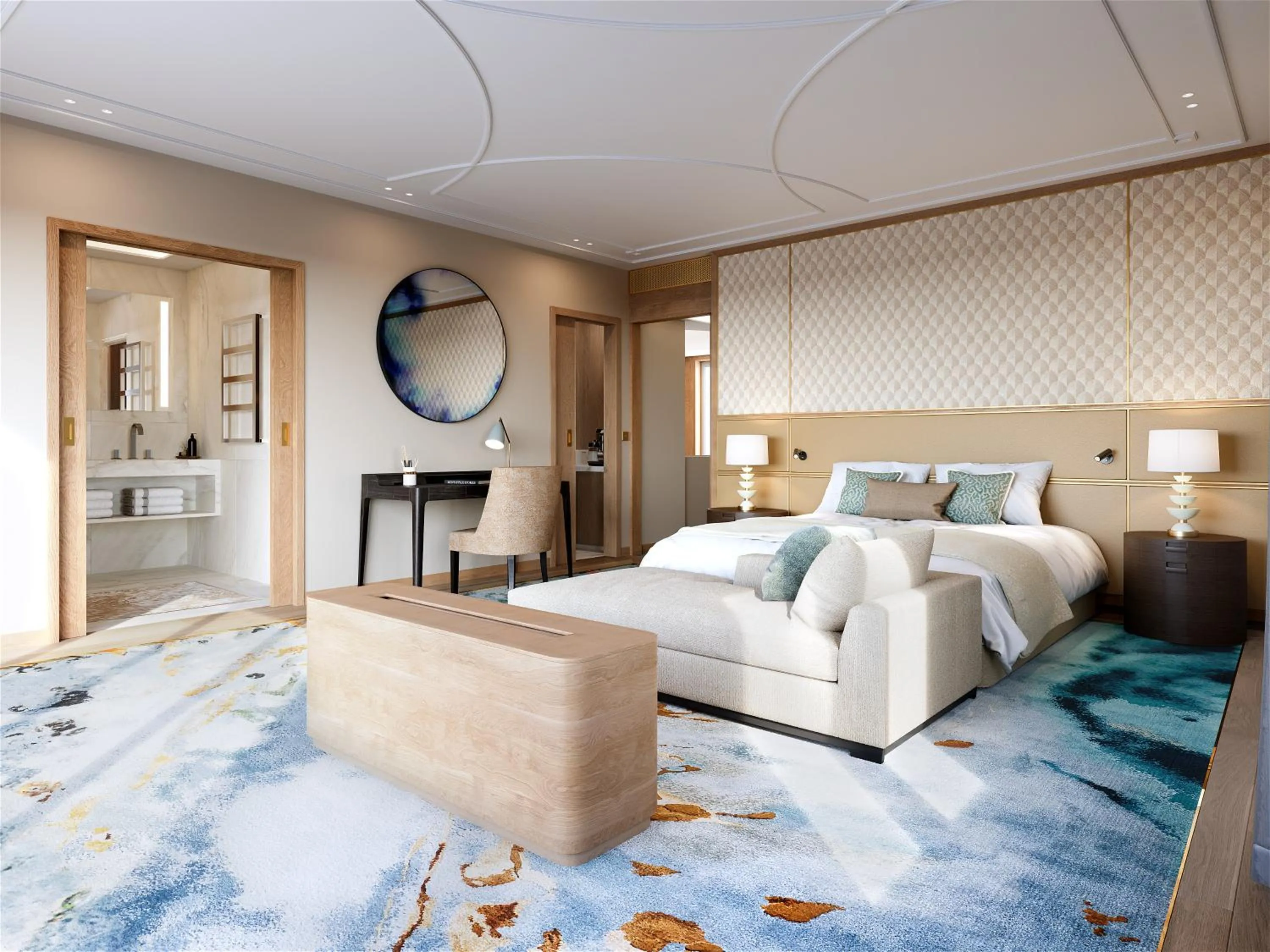 Bed in La Réserve de Beaulieu