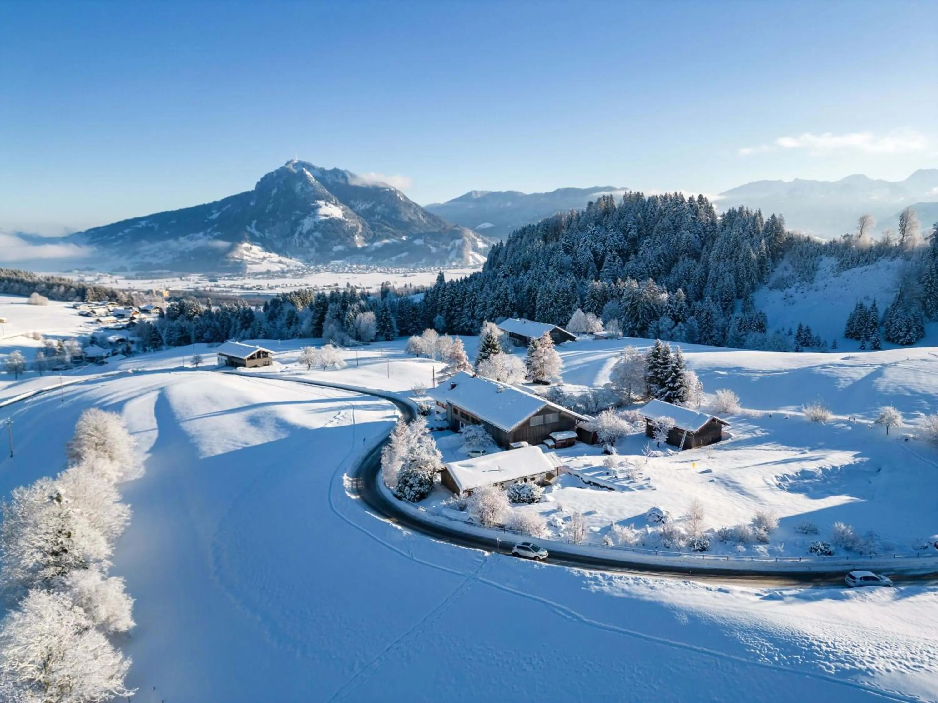 Natural landscape in AllgäuStern Hotel