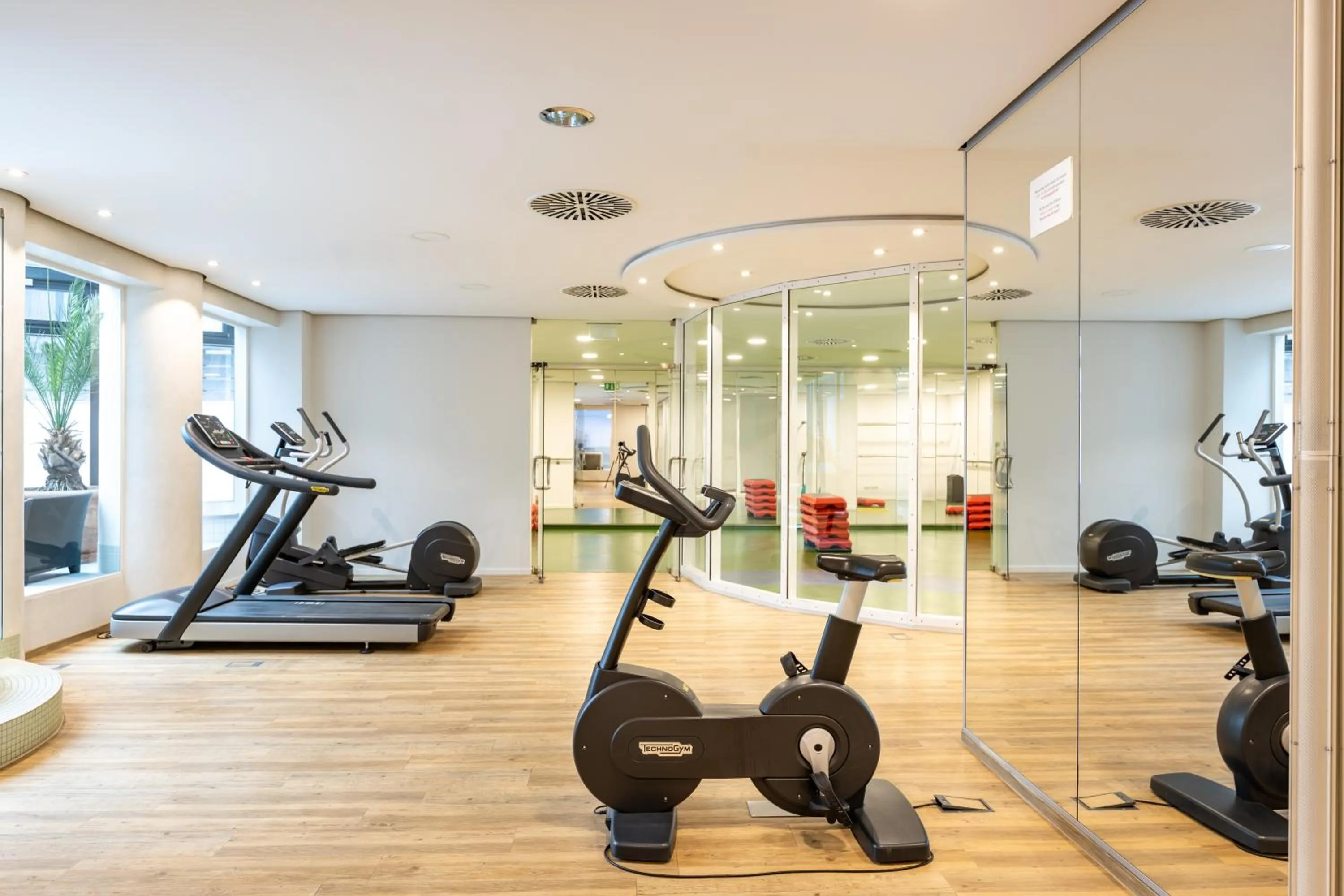 Fitness centre/facilities in AllgäuStern Hotel