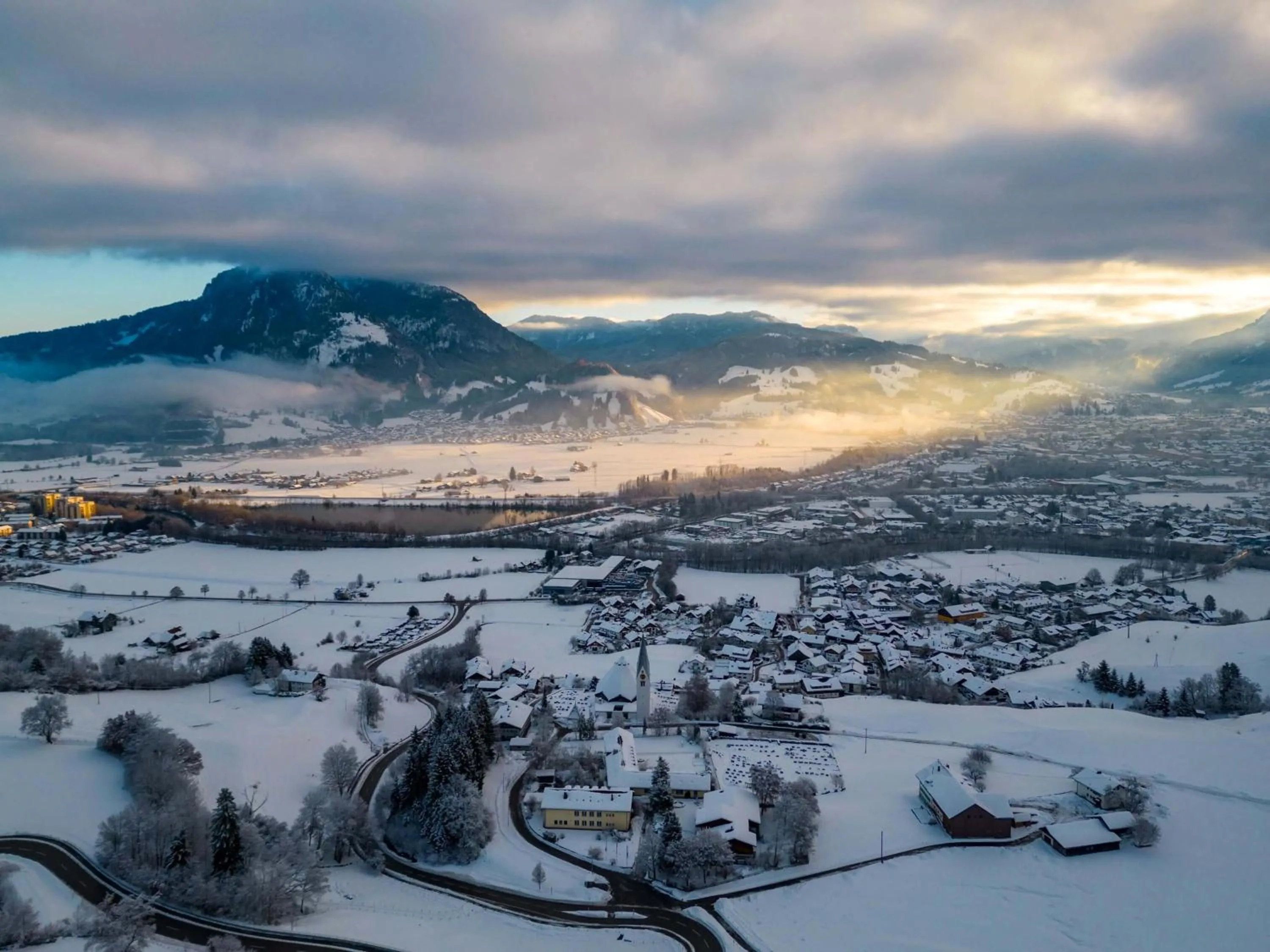 Natural landscape in AllgäuStern Hotel