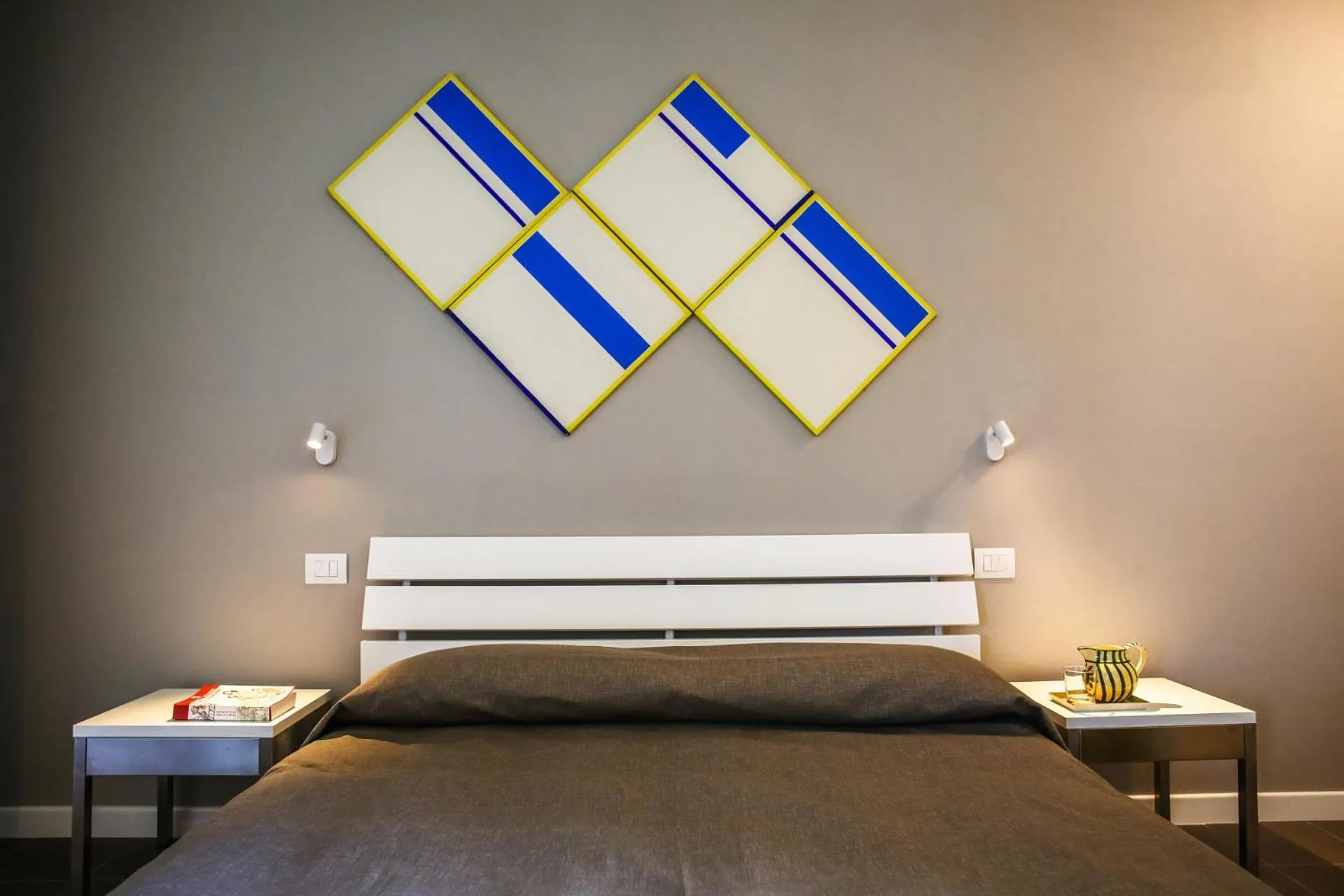 Bed in B&B WarmUp Grosseto - Parcheggio incluso nella corte interna