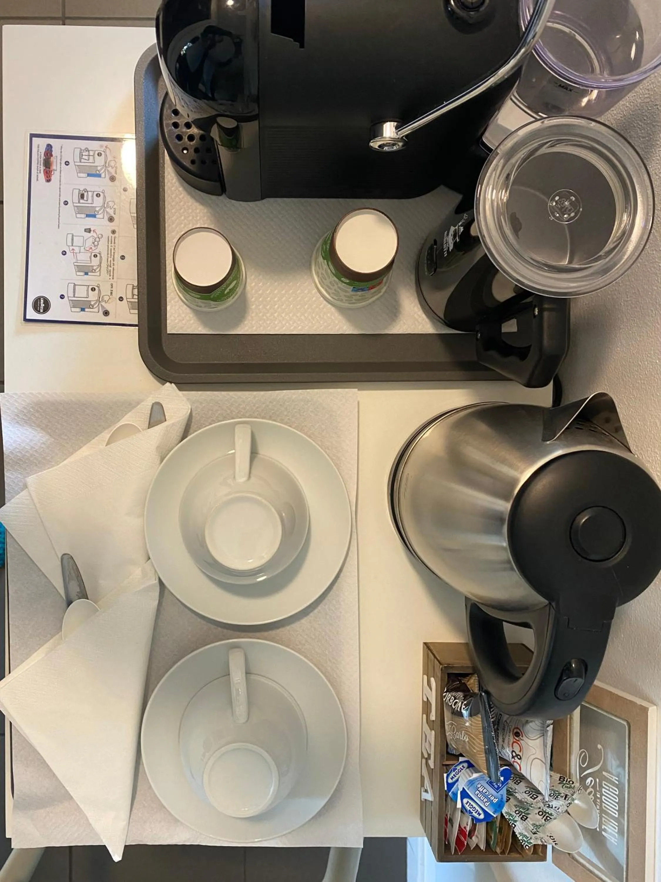 Breakfast in B&B WarmUp Grosseto - Parcheggio incluso nella corte interna