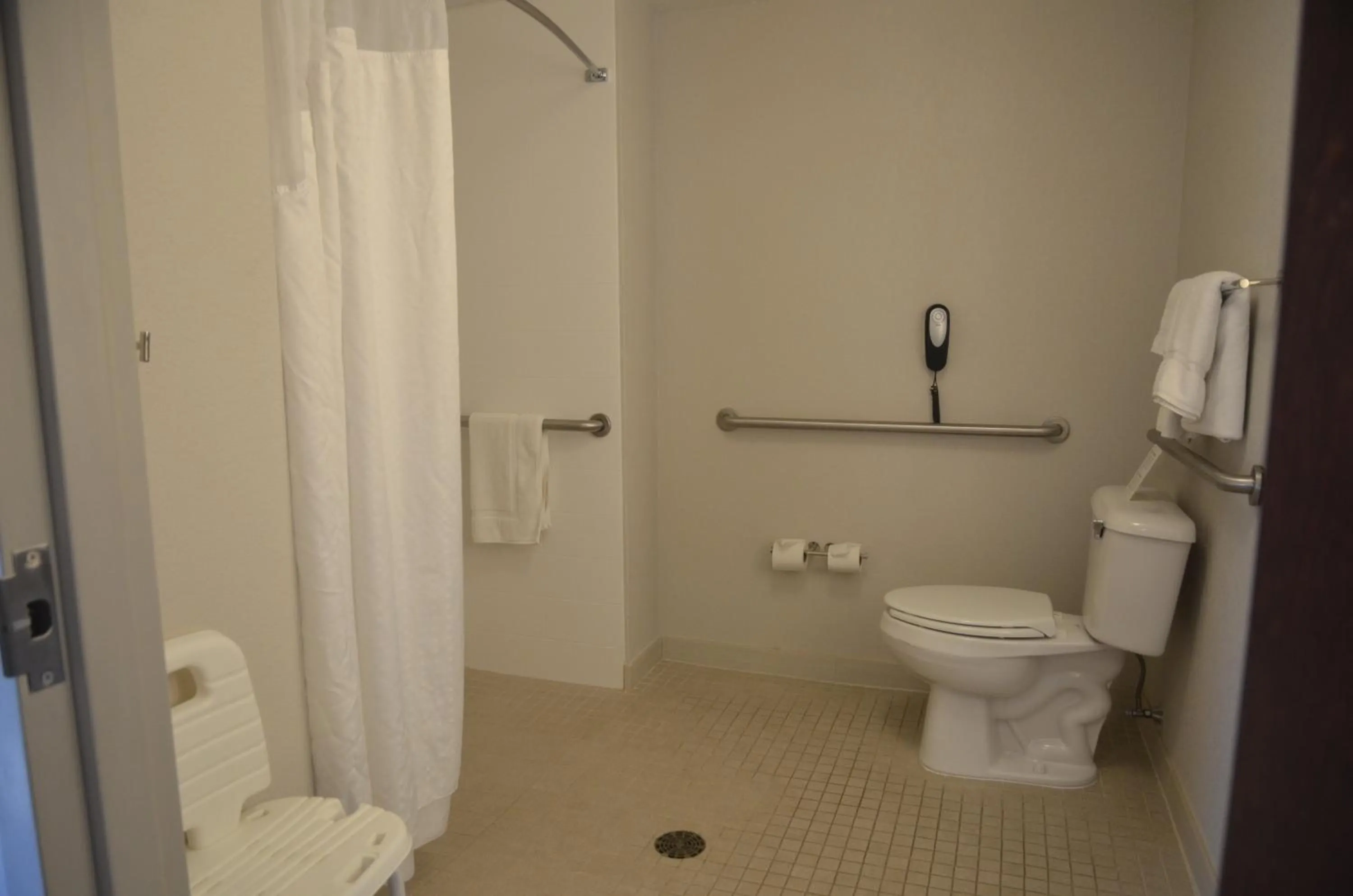 Bathroom in Holiday Inn Express Hotel & Suites Rochester by IHG