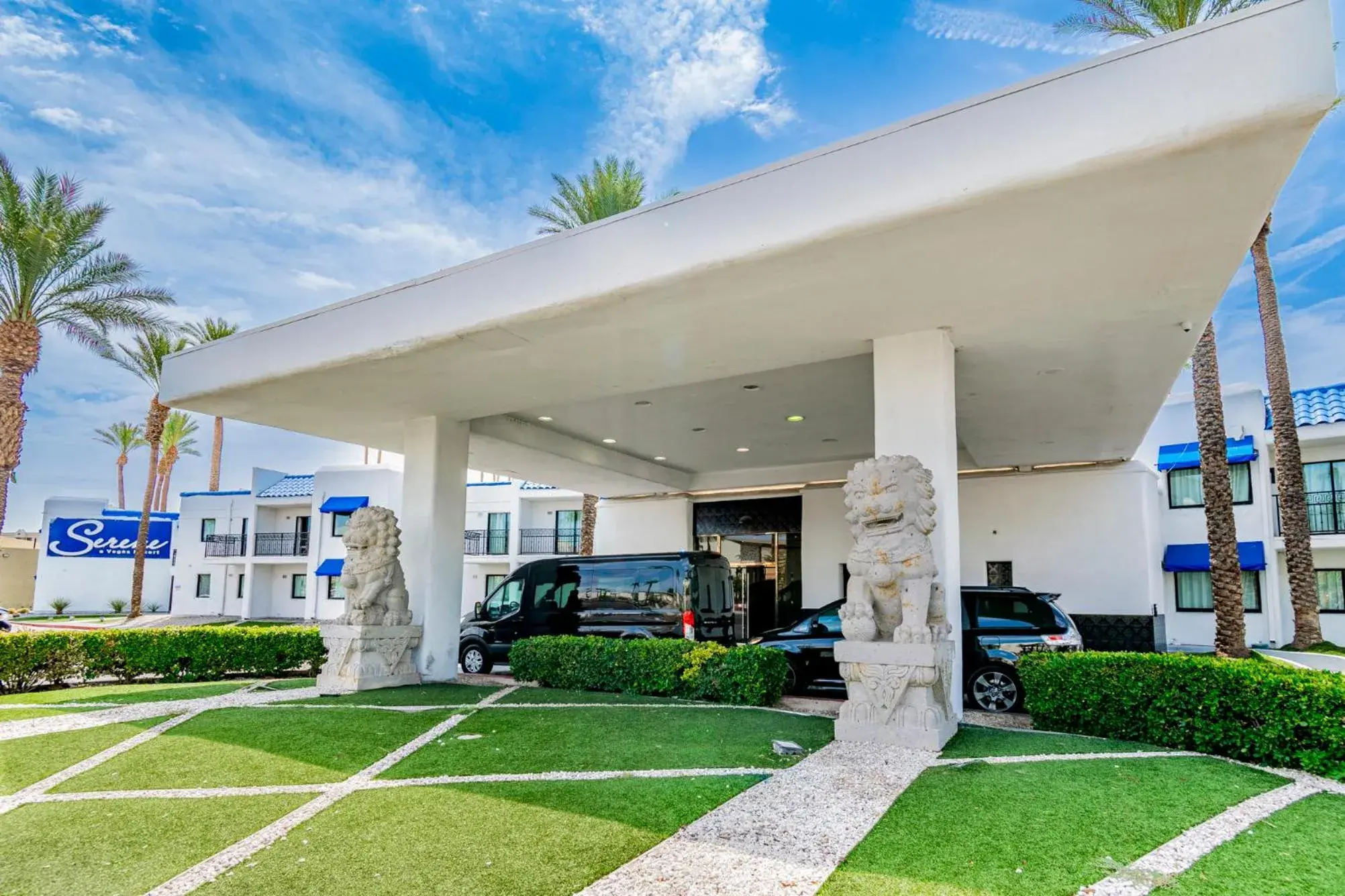 Property building in Serene Vegas Boutique Hotel Las Vegas Property building in Serene Vegas Boutique Hotel Las Vegas