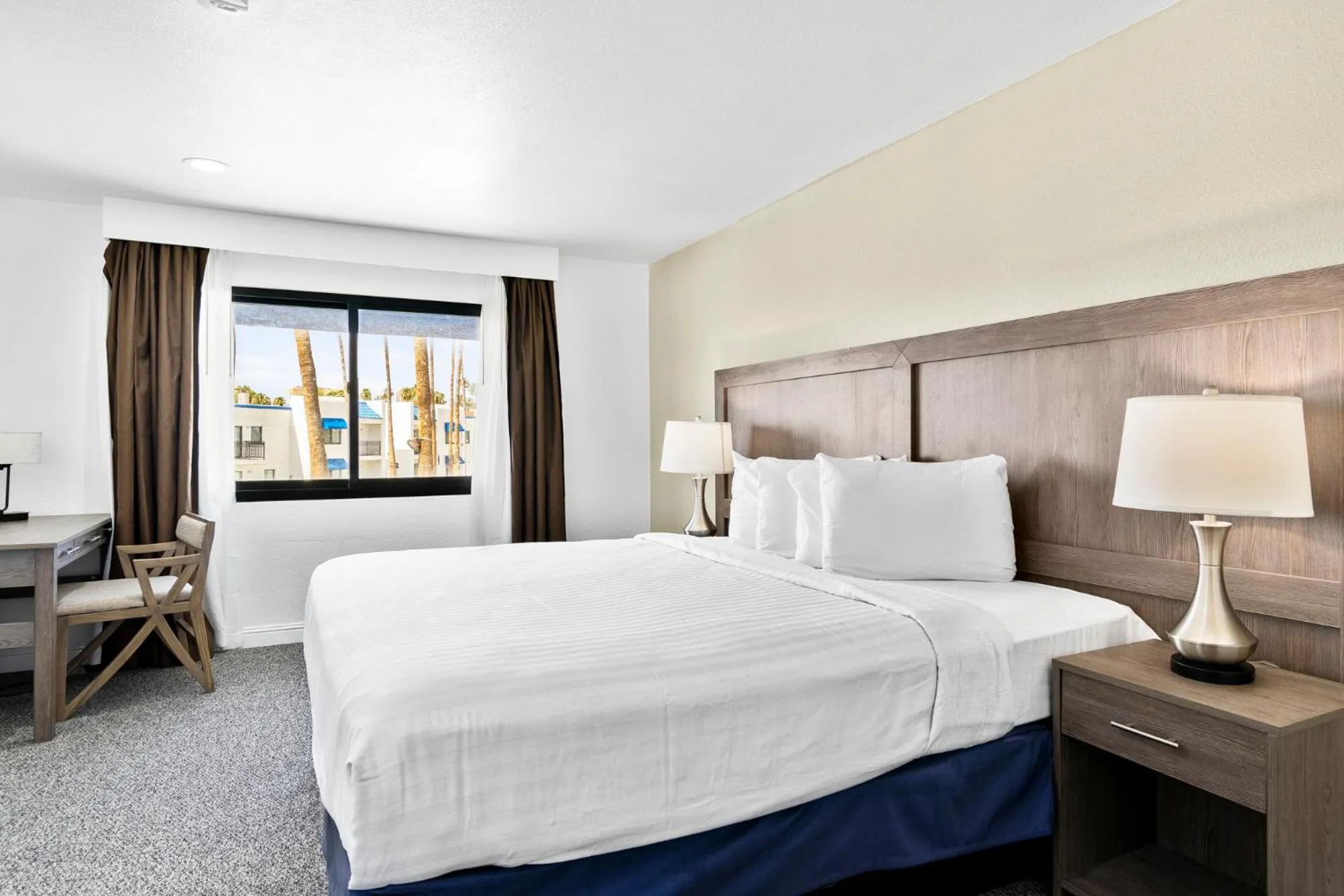 Bedroom, Bed in Serene Vegas Boutique Hotel Las Vegas