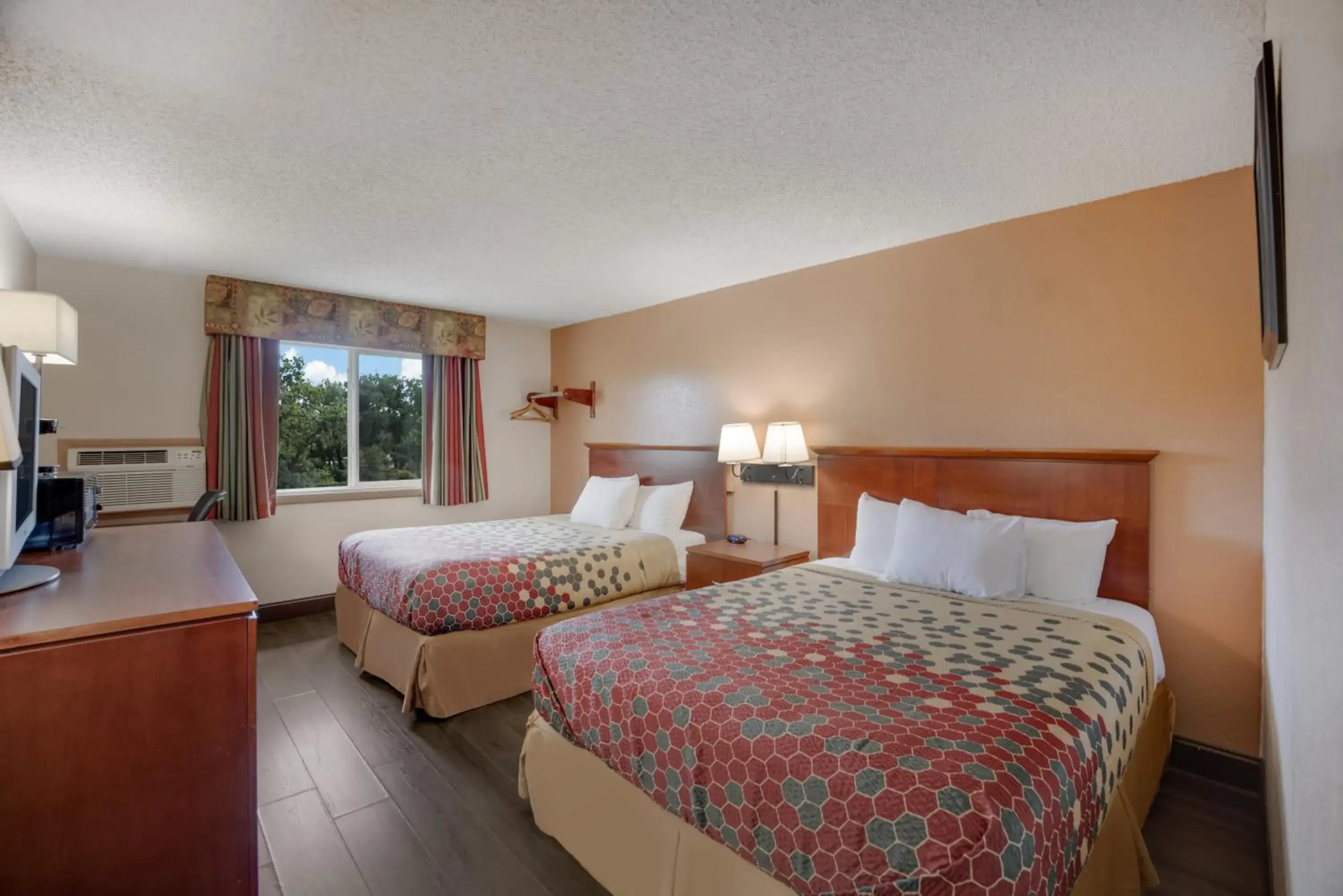 Standard Queen Room with Two Queen Beds - Non Smoking in Rodeway Inn Standard Queen Room with Two Queen Beds - Non Smoking in Rodeway Inn