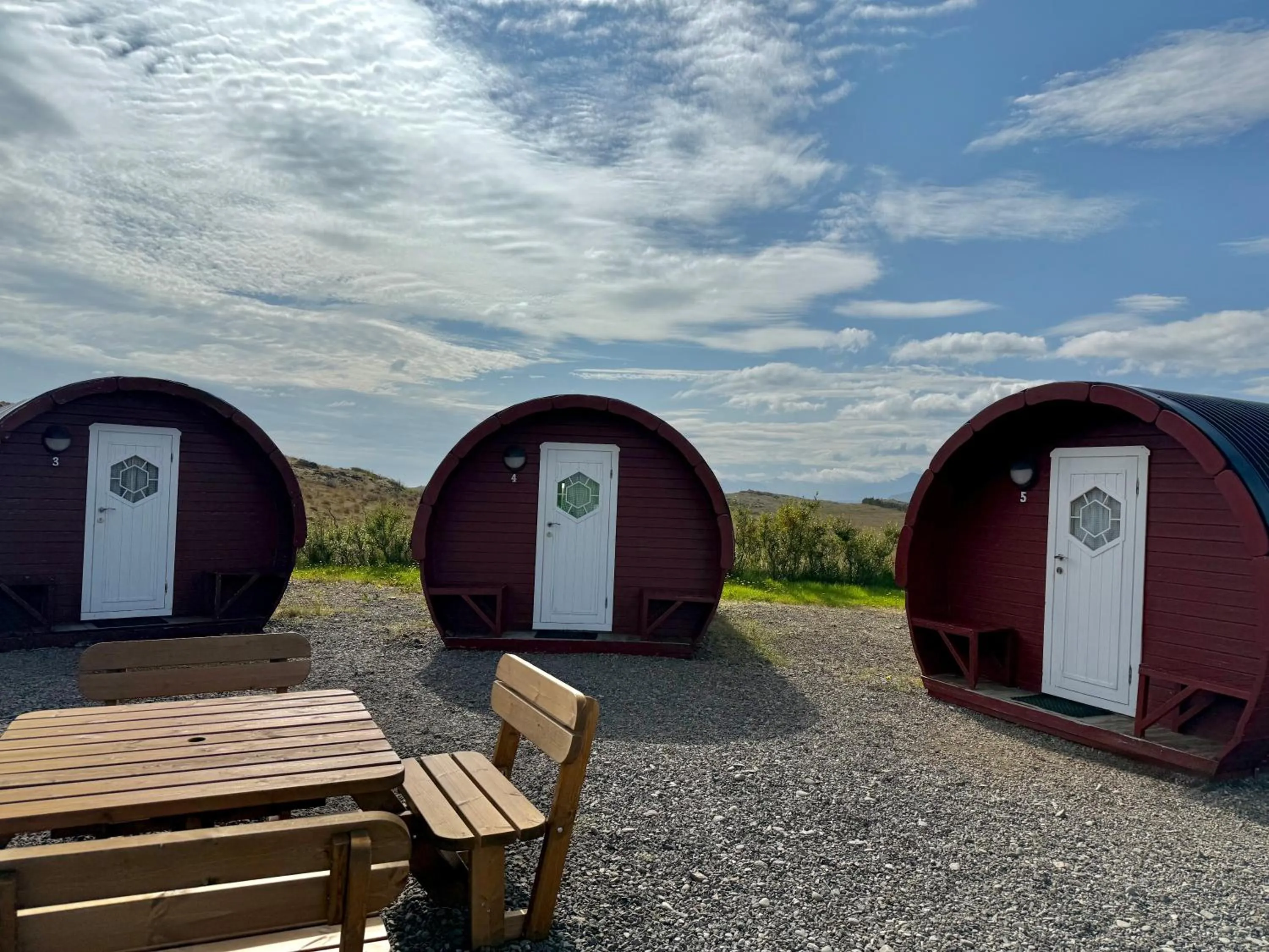Triple Room in Framtid Camping Lodging Barrels