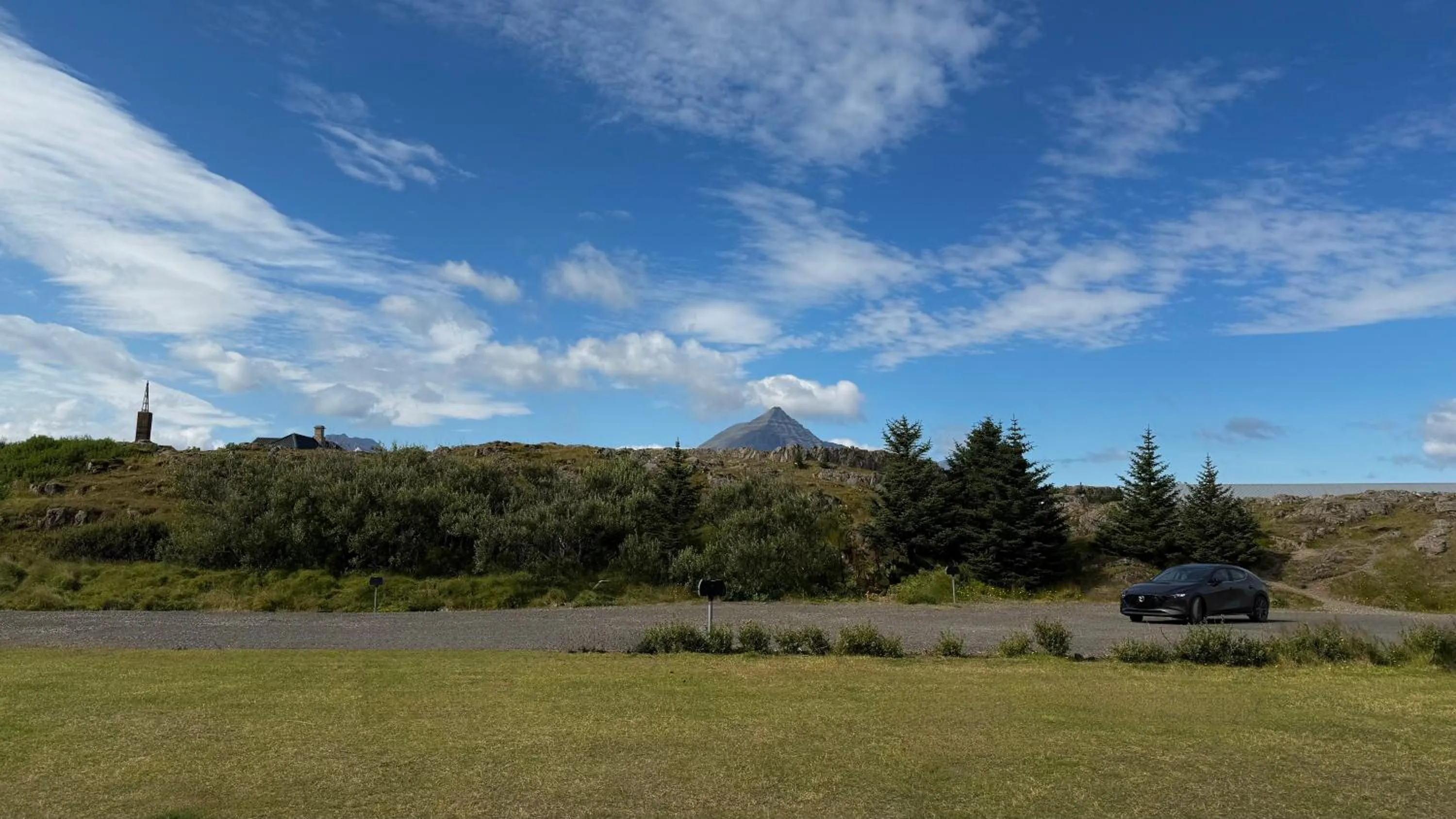 Parking in Framtid Camping Lodging Barrels