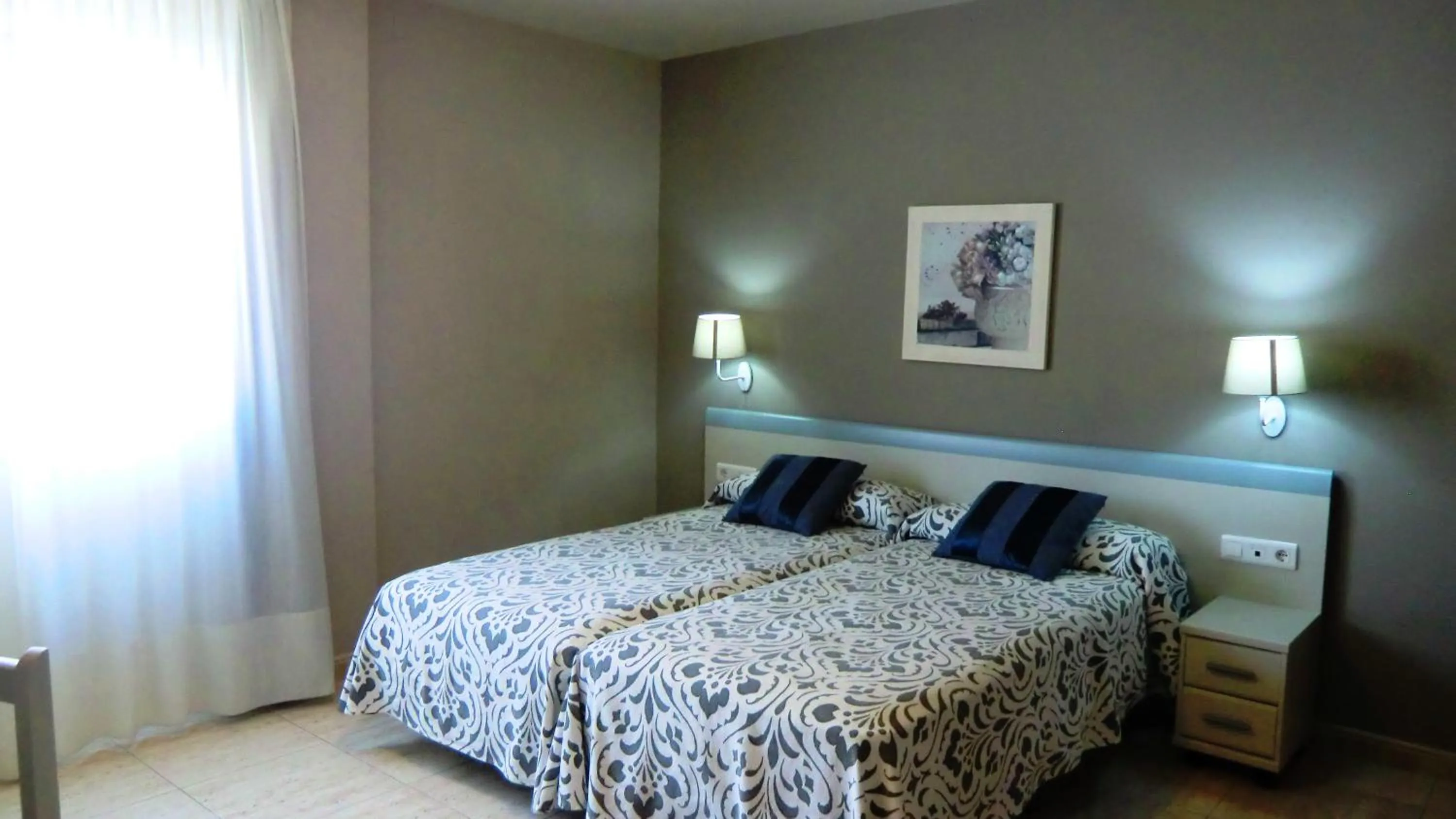 Bed in Hotel Vila Mar