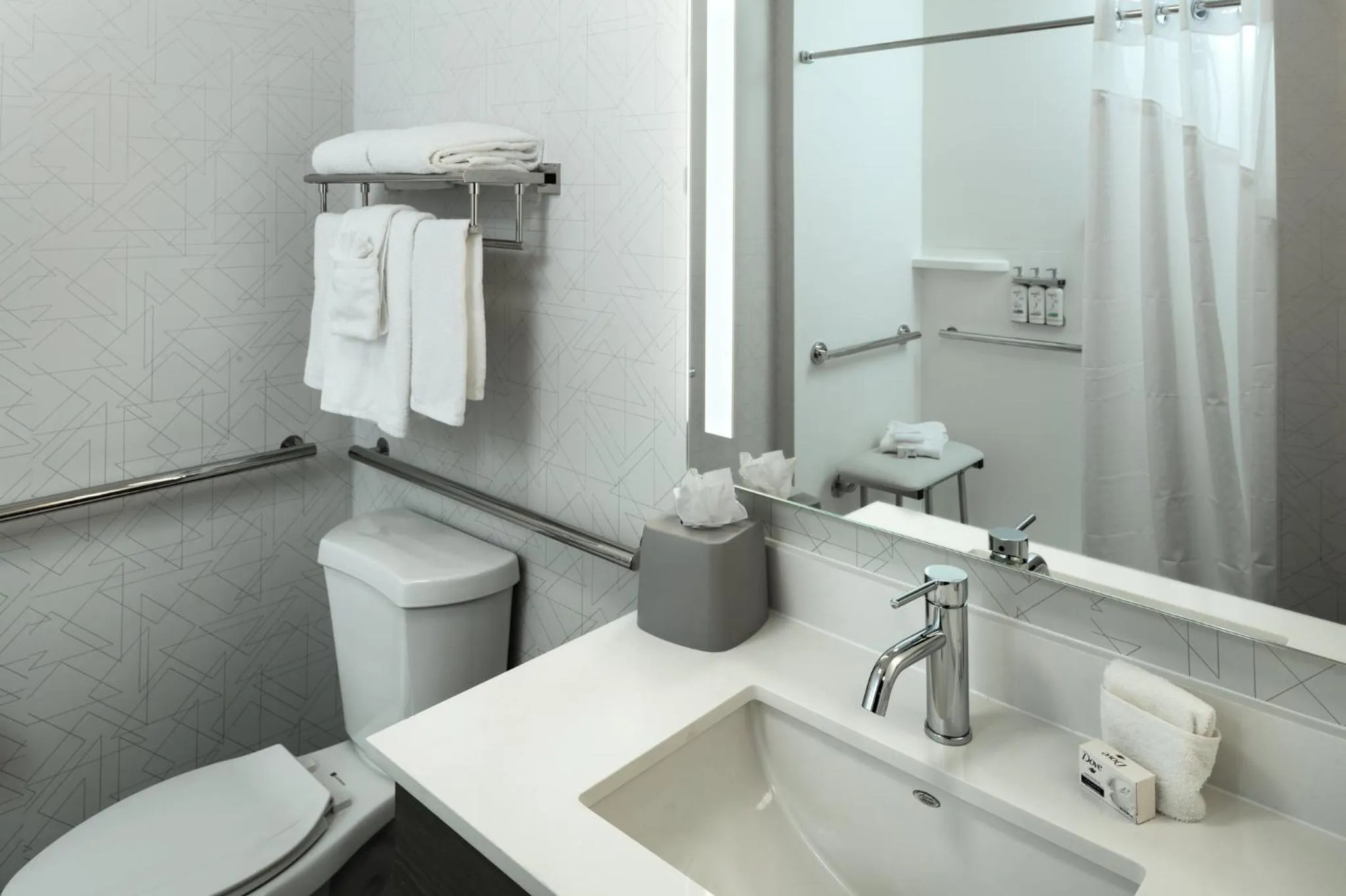 Bathroom in Holiday Inn Express Corvallis-On the River by IHG