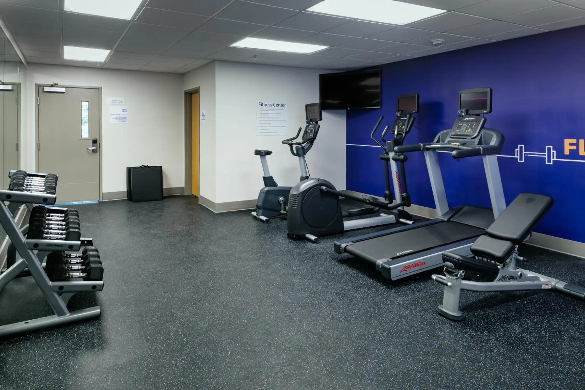 Fitness centre/facilities in Holiday Inn Express Corvallis-On the River by IHG Fitness centre/facilities in Holiday Inn Express Corvallis-On the River by IHG