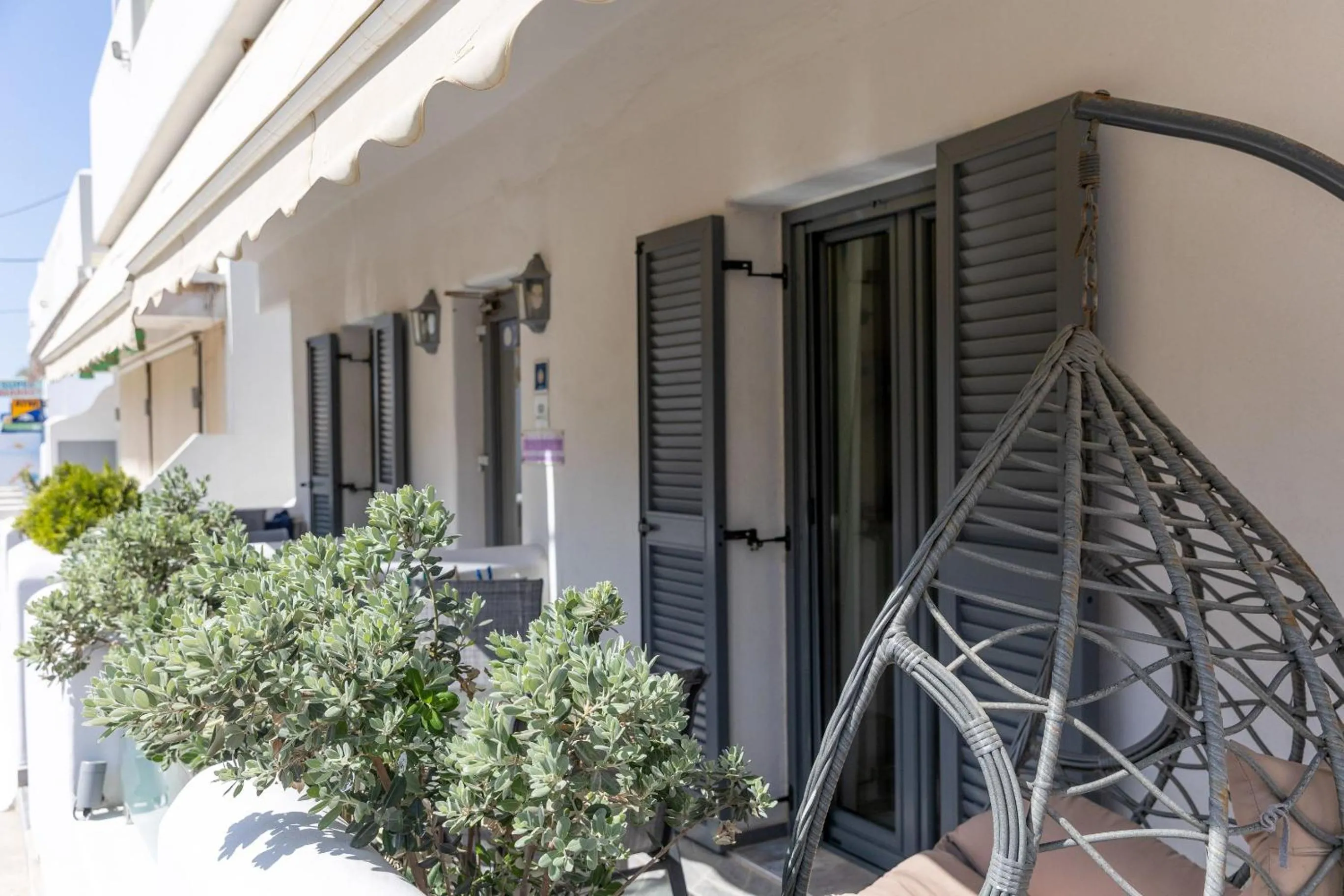 Balcony/Terrace in Naxos Petite Studios