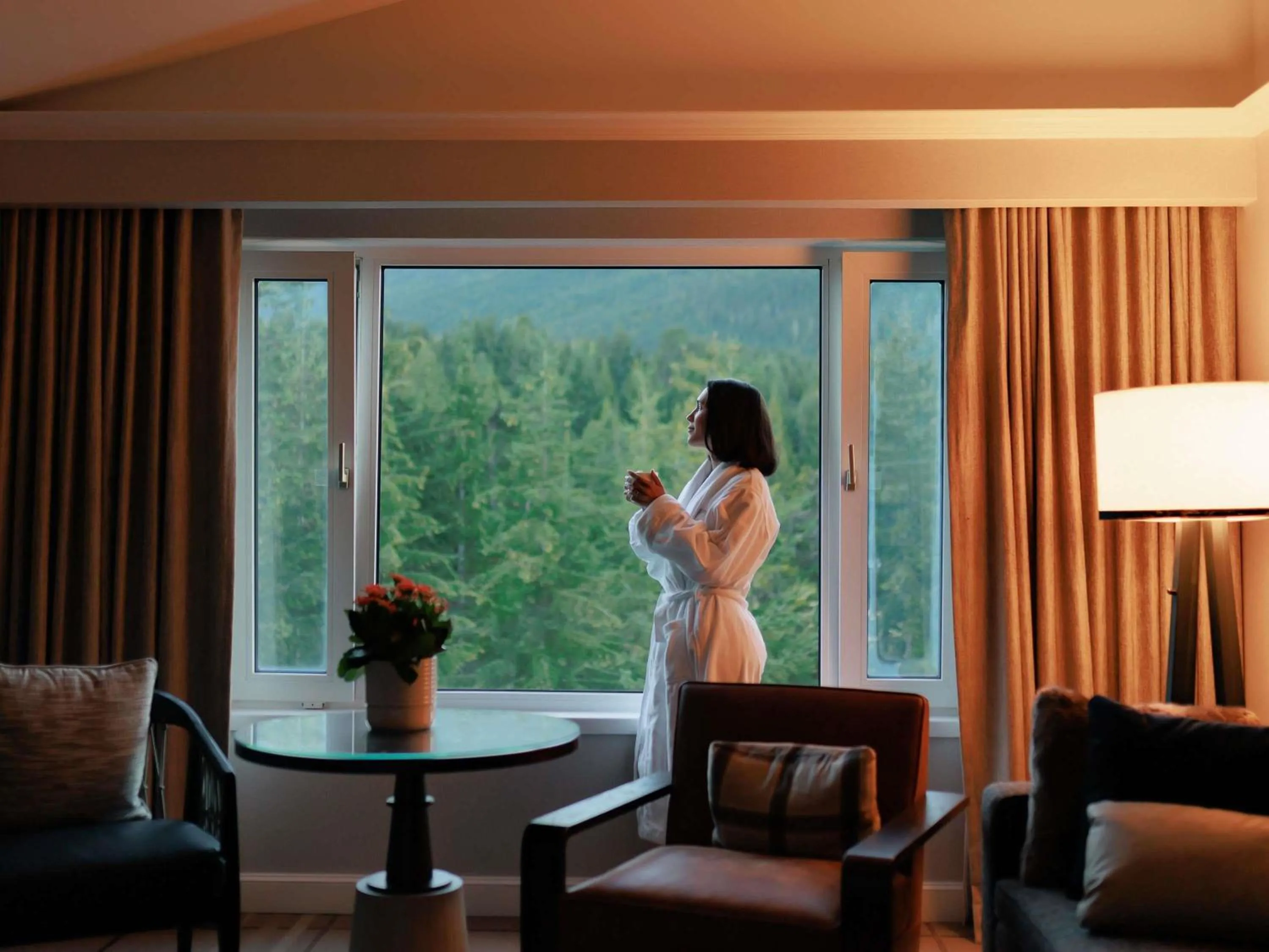 Breakfast in Fairmont Chateau Whistler