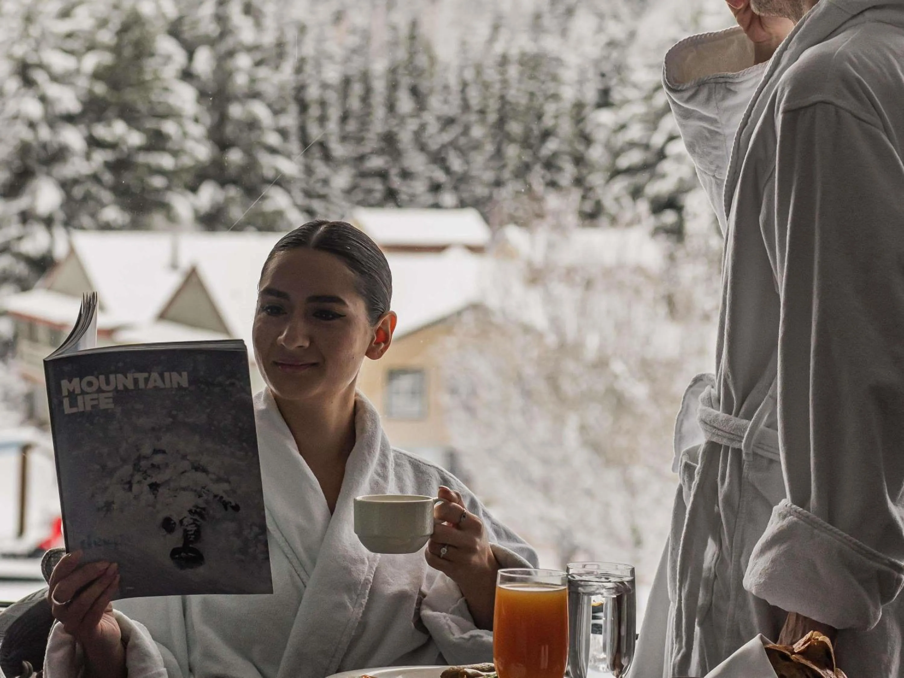 Breakfast in Fairmont Chateau Whistler