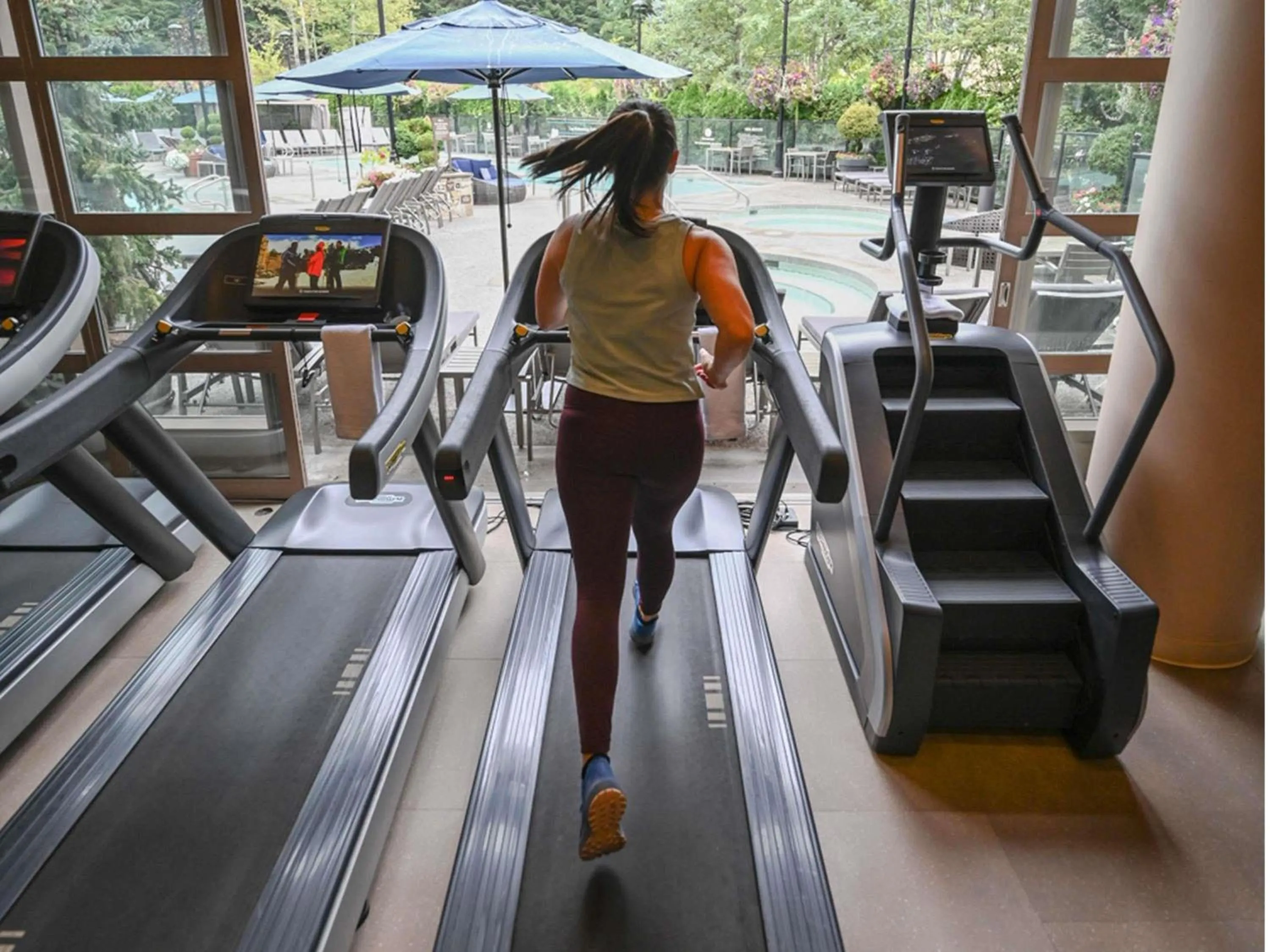 Fitness centre/facilities in Fairmont Chateau Whistler