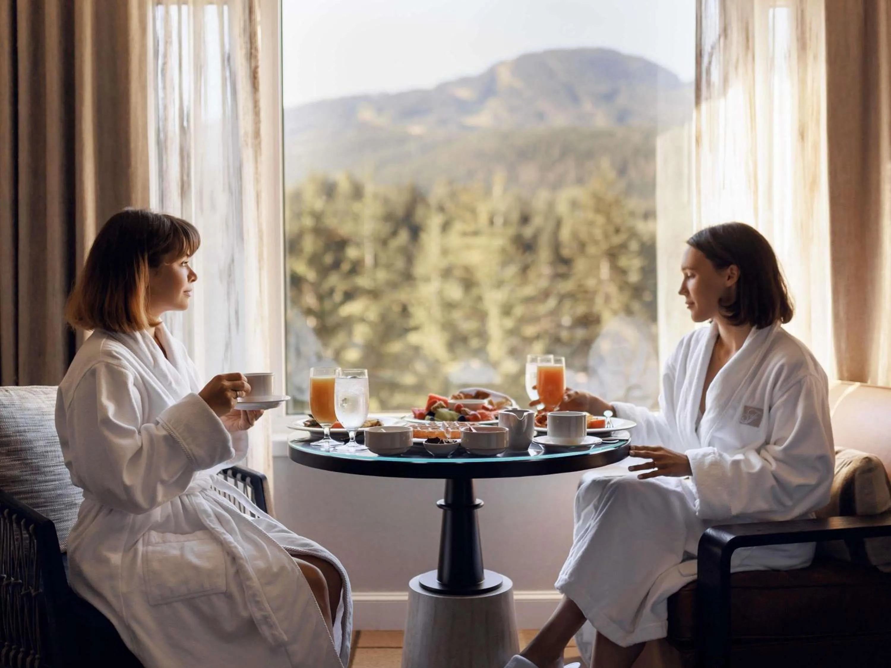 Breakfast in Fairmont Chateau Whistler